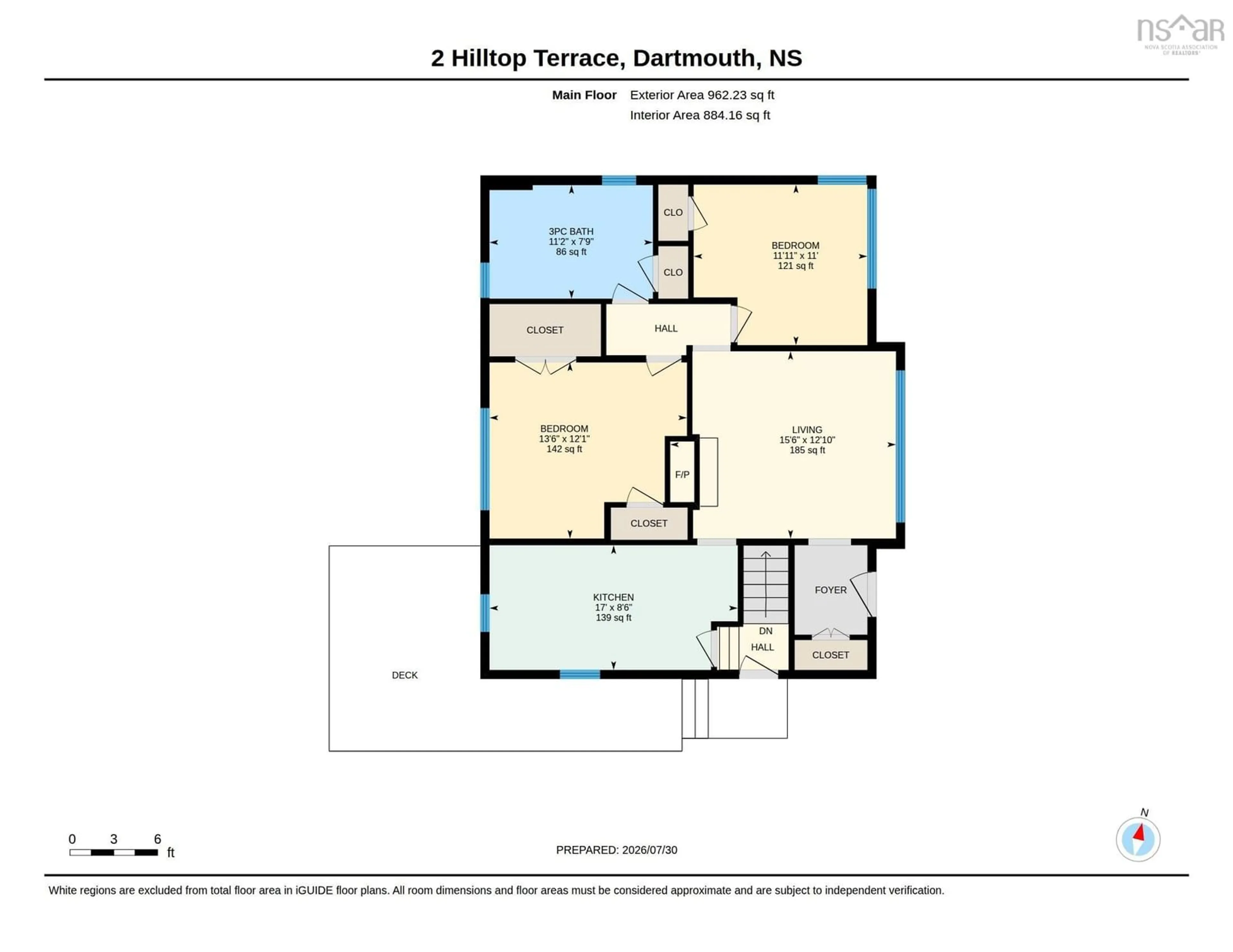 Floor plan for 2 Hilltop Dr, Dartmouth Nova Scotia B2Y 3T1