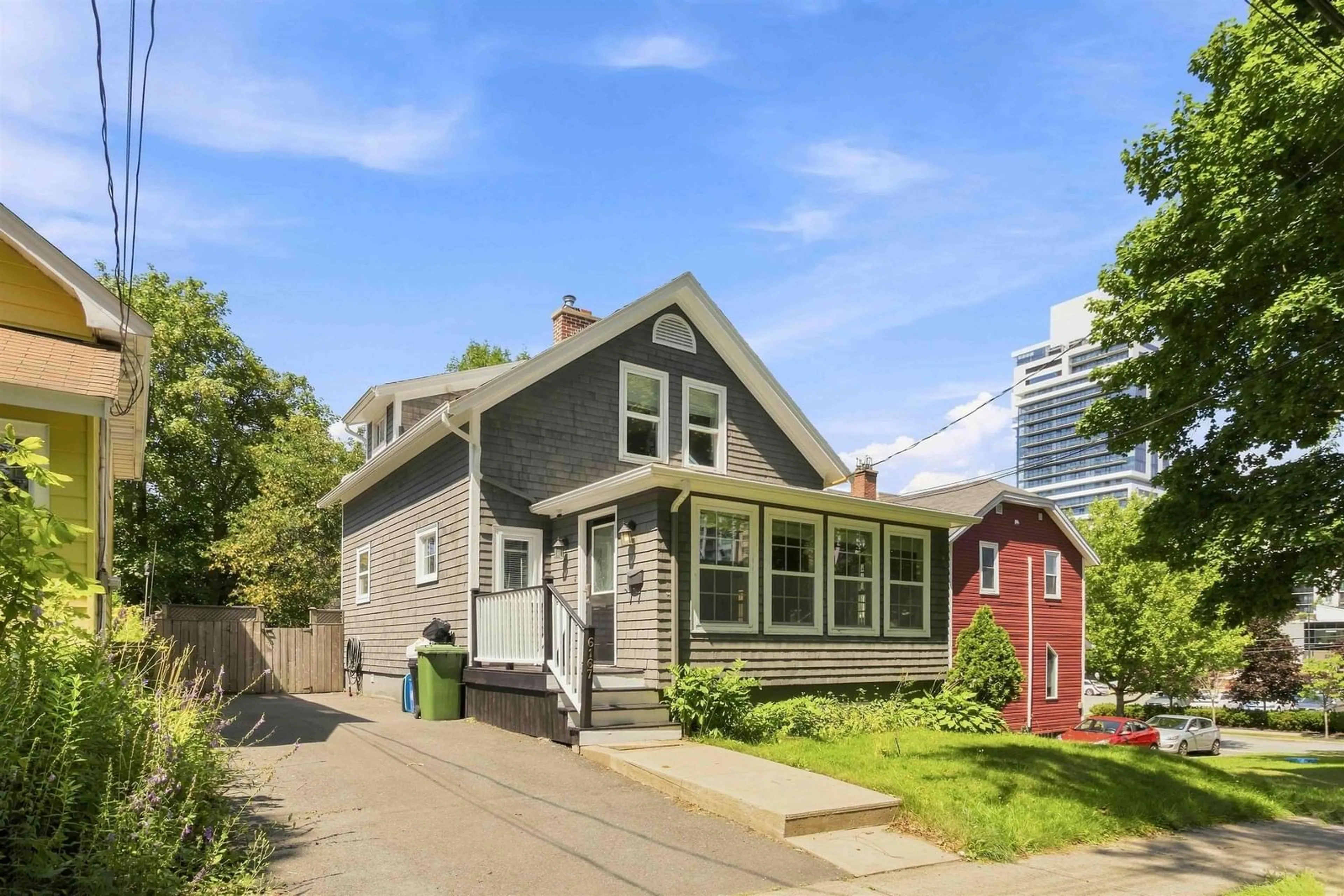 Home with vinyl exterior material, street for 6167 Windsor Terr, Halifax Peninsula Nova Scotia B3K 1S5