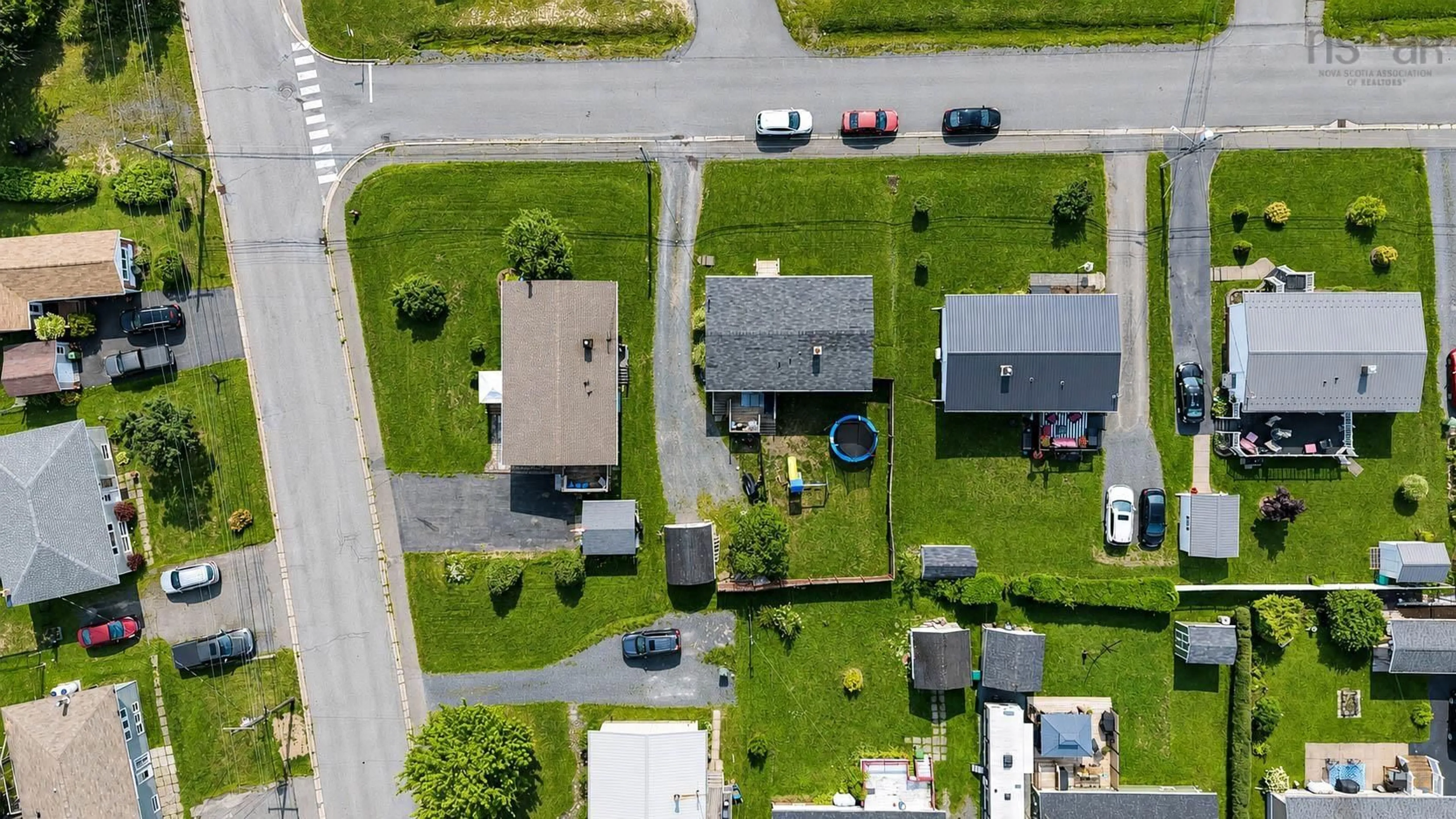 A pic from outside/outdoor area/front of a property/back of a property/a pic from drone, street for 1608 Office St, Westville Nova Scotia B0K 2A0