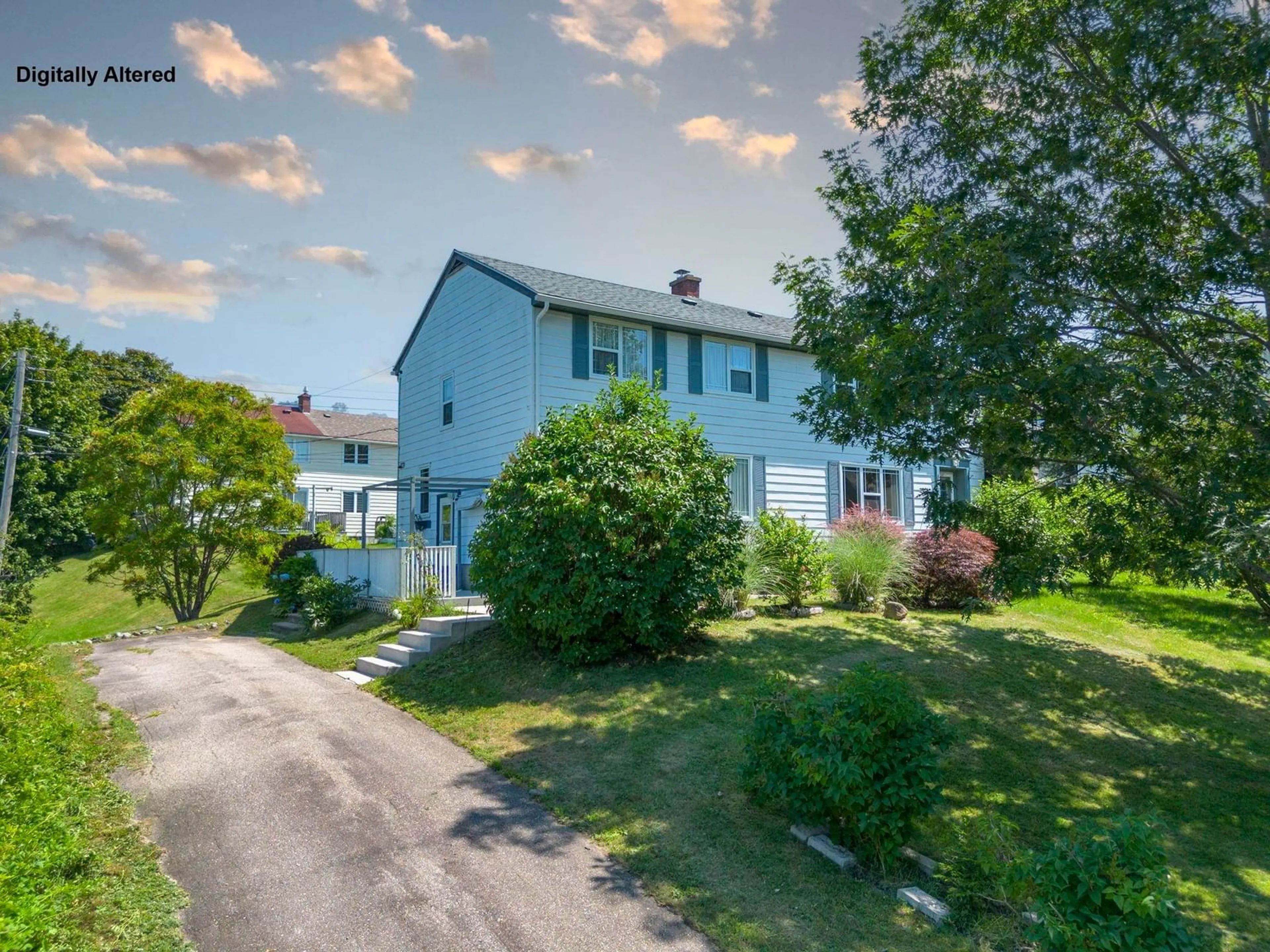 A pic from outside/outdoor area/front of a property/back of a property/a pic from drone, street for 122 Cote Des Neiges Rd, Cornwallis Nova Scotia B0S 1H0