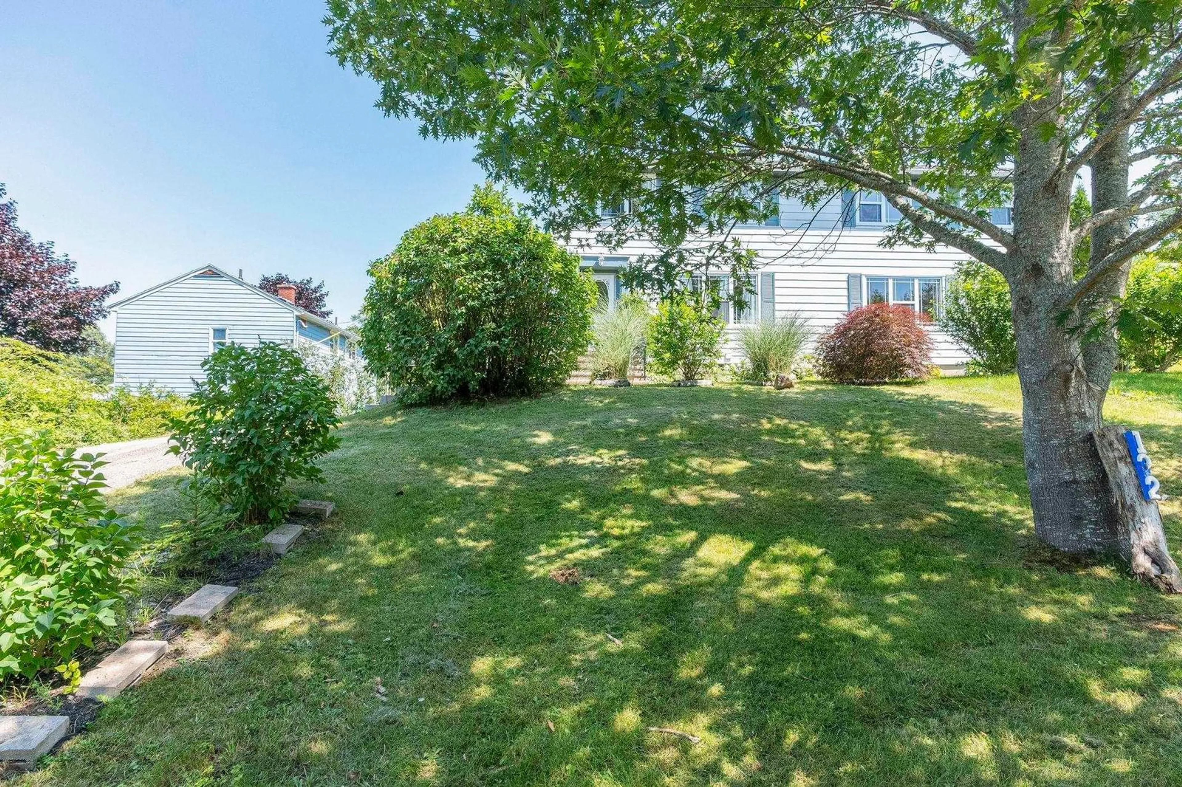 A pic from outside/outdoor area/front of a property/back of a property/a pic from drone, street for 122 Cote Des Neiges Rd, Cornwallis Nova Scotia B0S 1H0