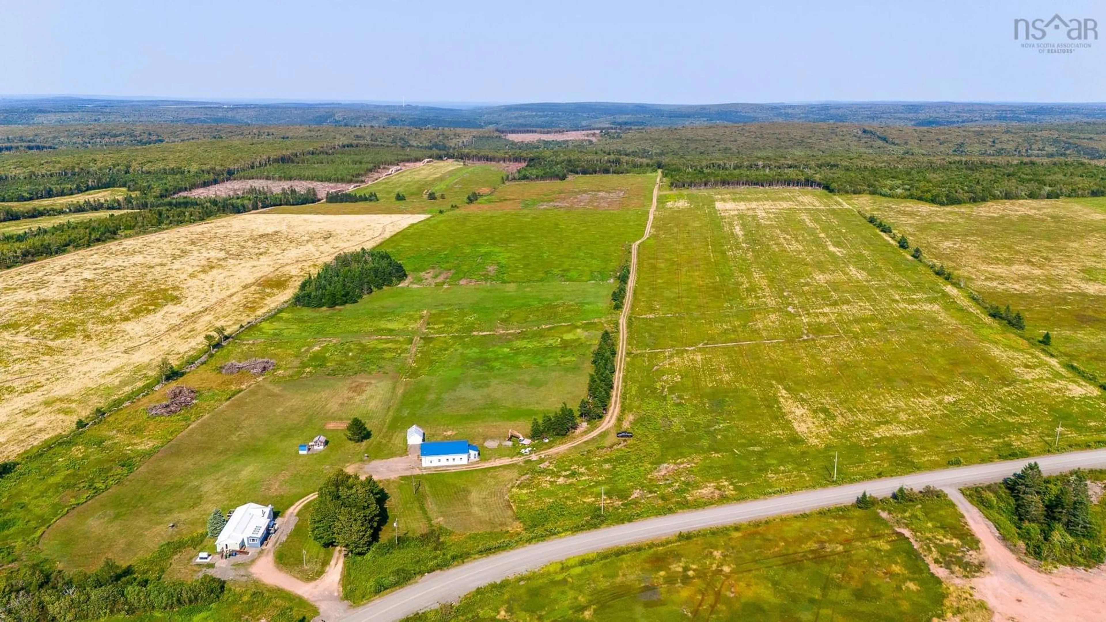 A pic from outside/outdoor area/front of a property/back of a property/a pic from drone, unknown for 238 Lynn Rd, East Mapleton Nova Scotia B0M 1W0