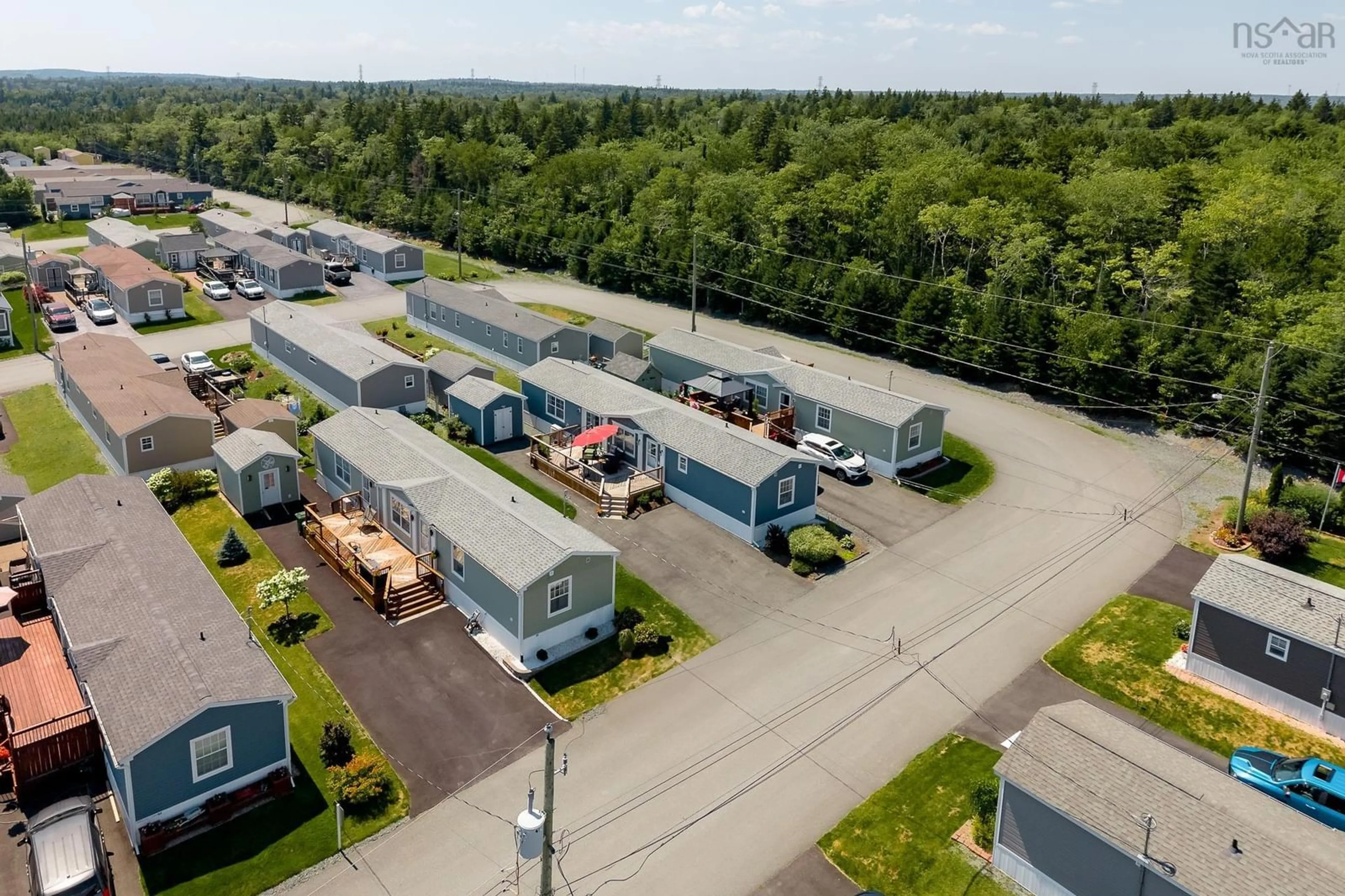 A pic from outside/outdoor area/front of a property/back of a property/a pic from drone, street for 35 Seventh St, Lucasville Nova Scotia B4B 1R4