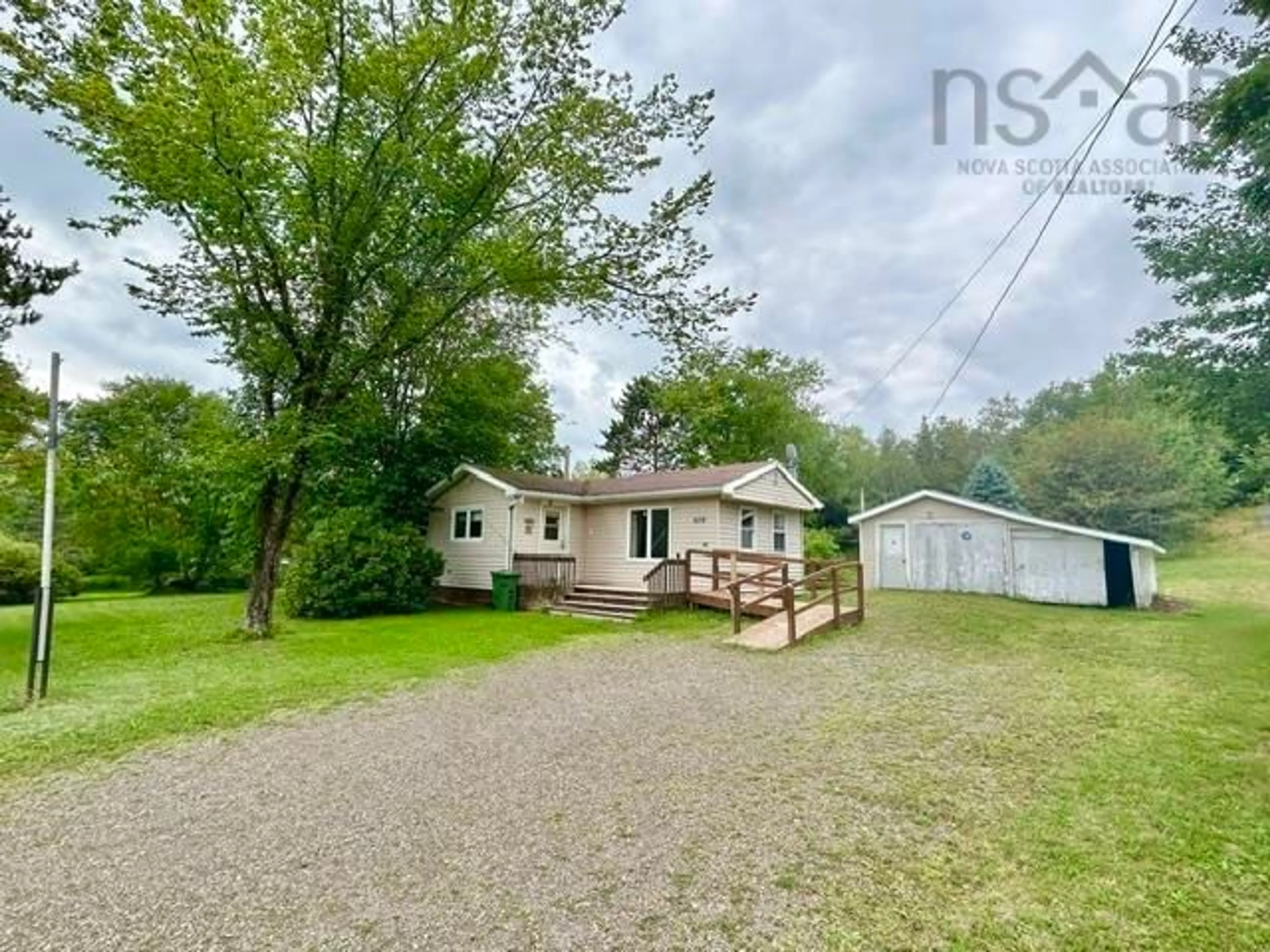A pic from outside/outdoor area/front of a property/back of a property/a pic from drone, unknown for 828 Highway 336, Newton Mills Nova Scotia B0N 2P0