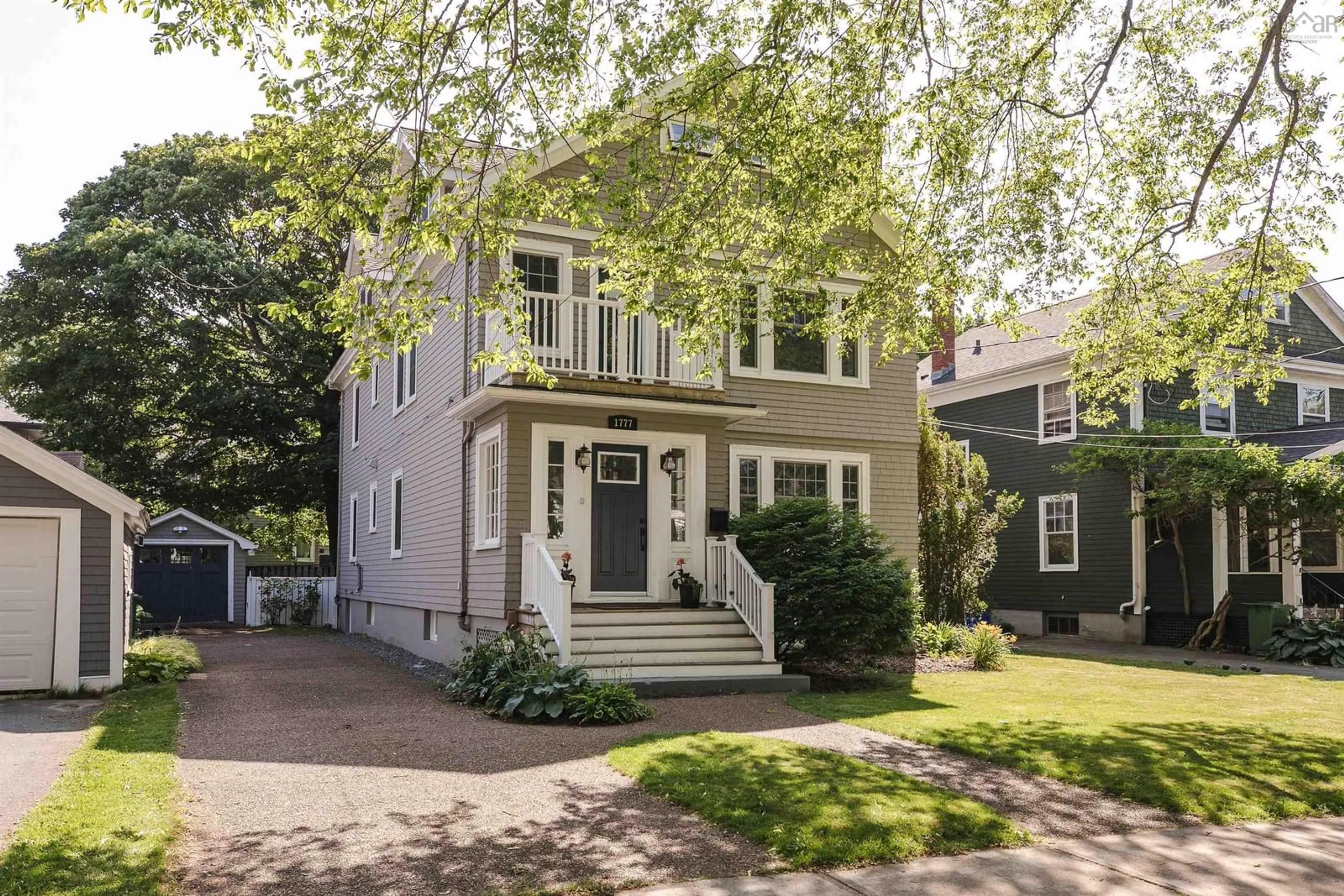 Home with vinyl exterior material, street for 1777 Cambridge St, Halifax Nova Scotia B3H 4A8