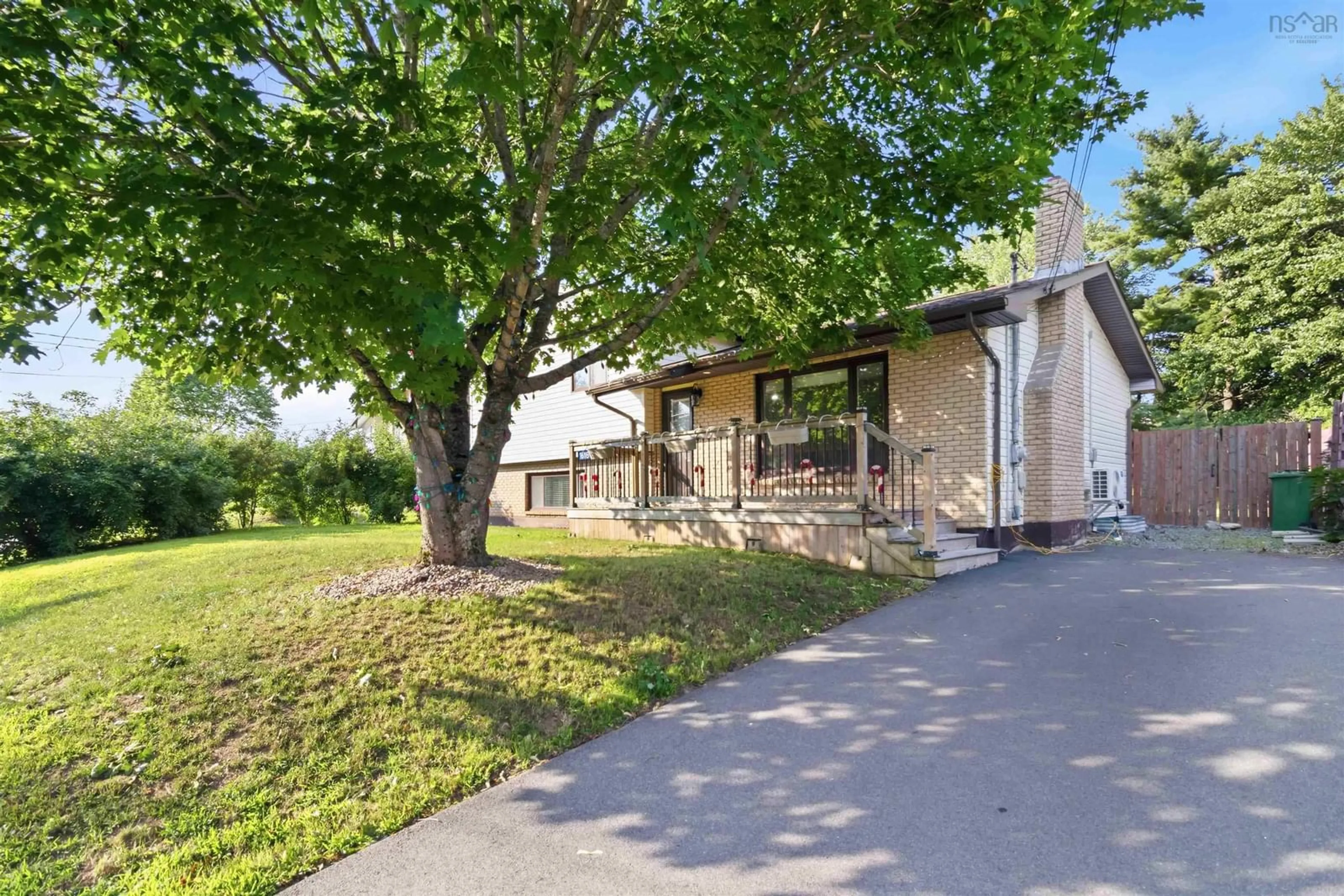 A pic from outside/outdoor area/front of a property/back of a property/a pic from drone, street for 1616 Riverside Drive, Lower Sackville Nova Scotia B4C 2Y8