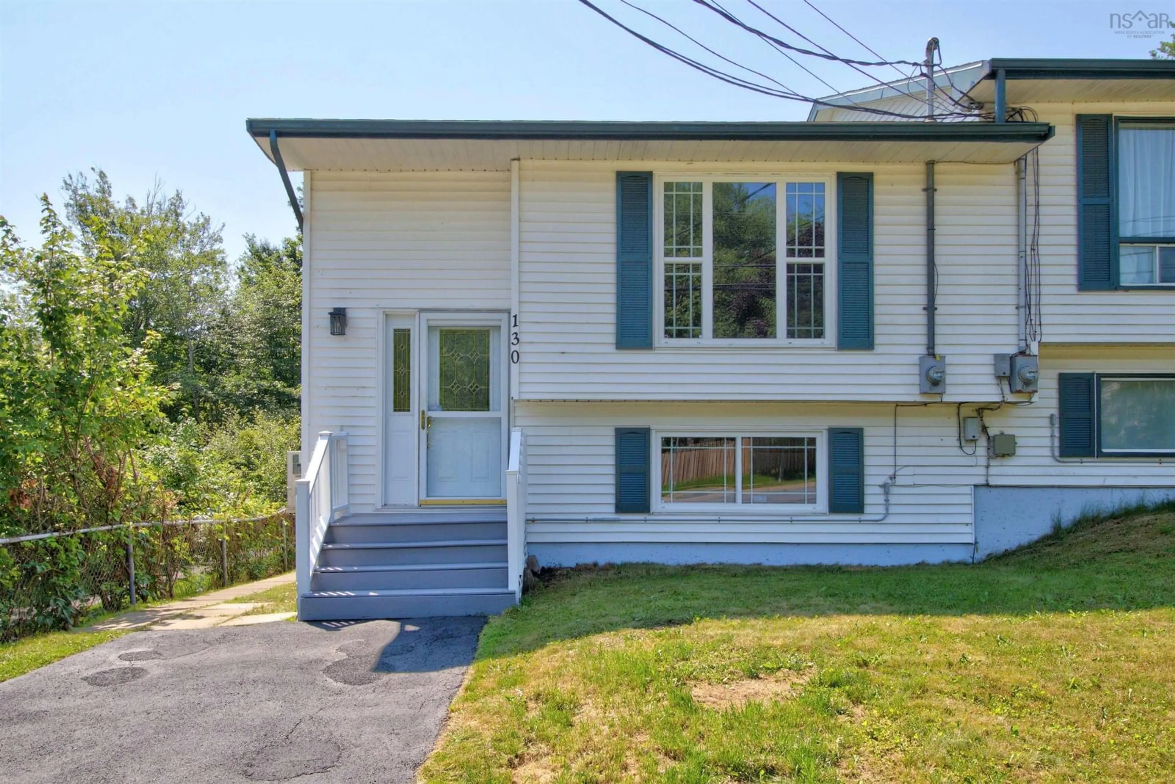 Home with vinyl exterior material, street for 130 Cranberry Cres, Dartmouth Nova Scotia B2W 5A8