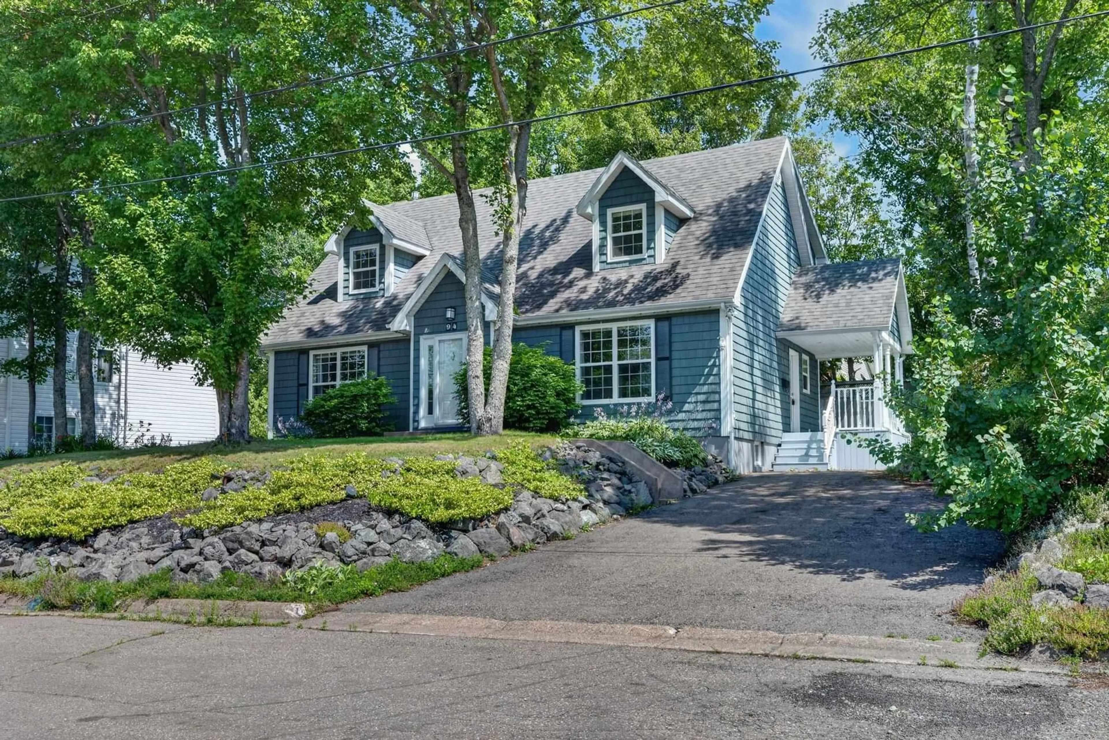 Home with vinyl exterior material, street for 94 Cottagedale Crescent, Sydney Nova Scotia B1P 6T8