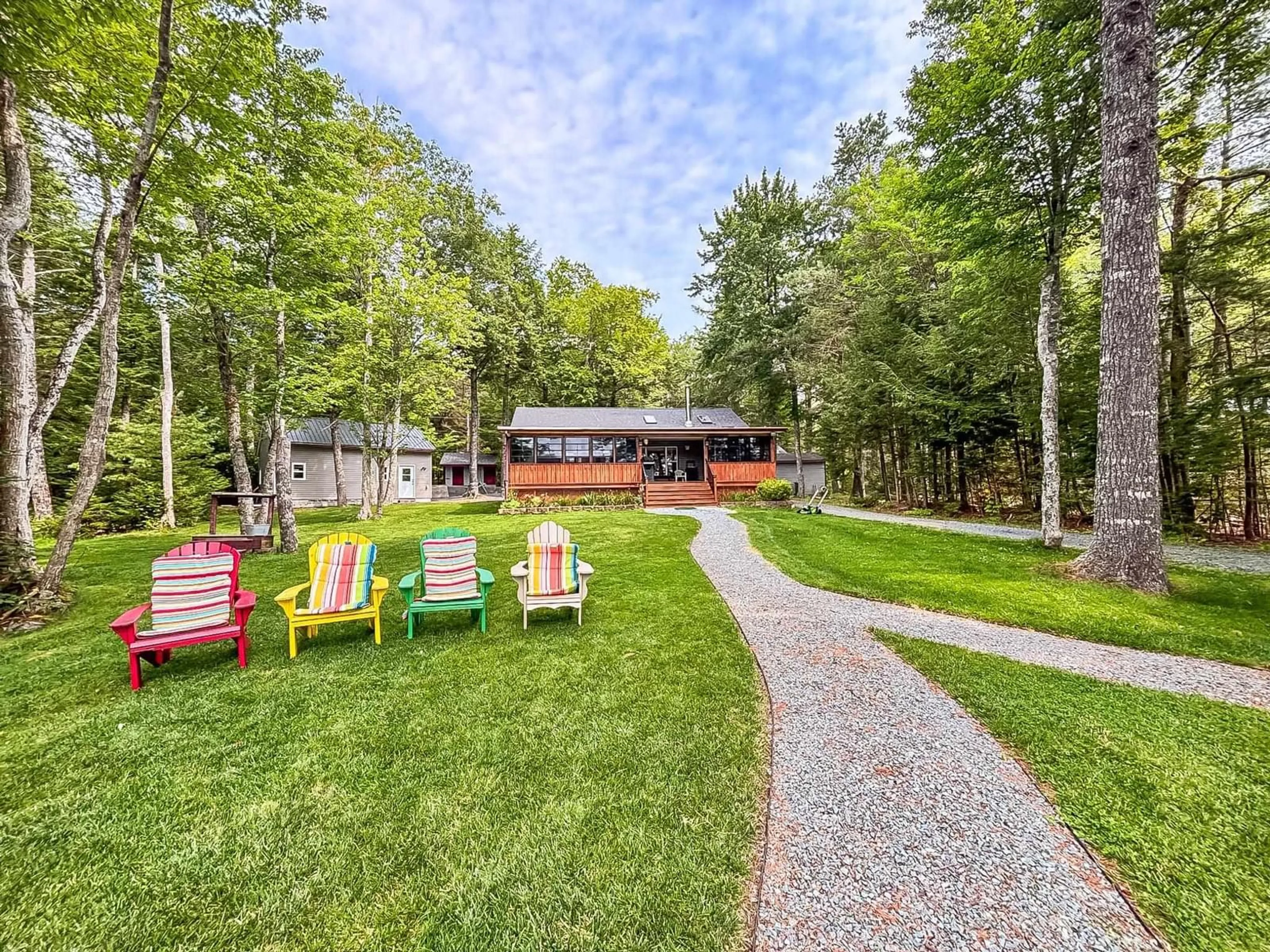 A pic from outside/outdoor area/front of a property/back of a property/a pic from drone, water/lake/river/ocean view for 529 Keddy Cove Rd, Molega Lake Nova Scotia B4V 4W6