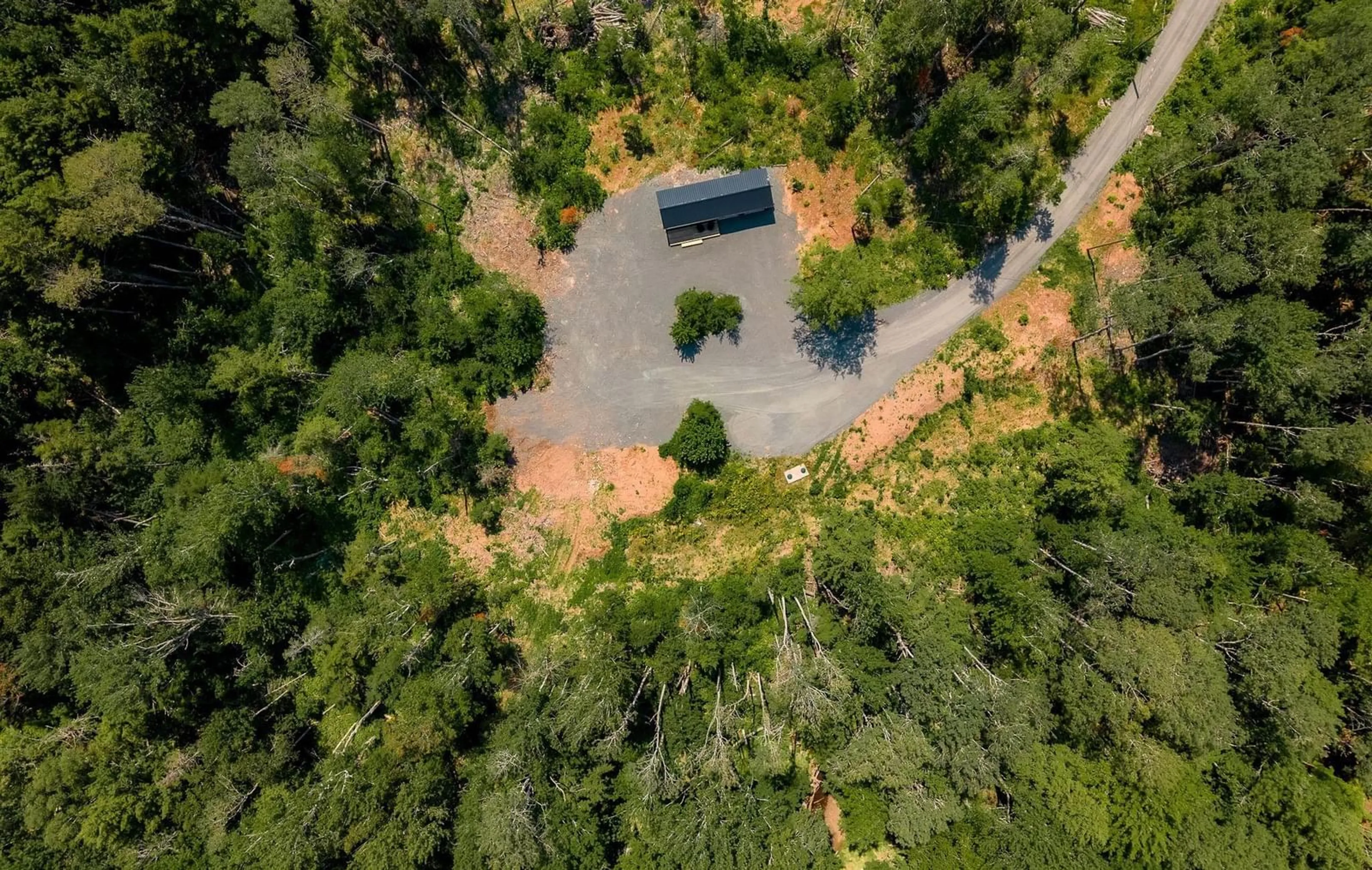 A pic from outside/outdoor area/front of a property/back of a property/a pic from drone, forest/trees view for 52 Hemlock Lane, Wentworth Nova Scotia B0M 1Z0
