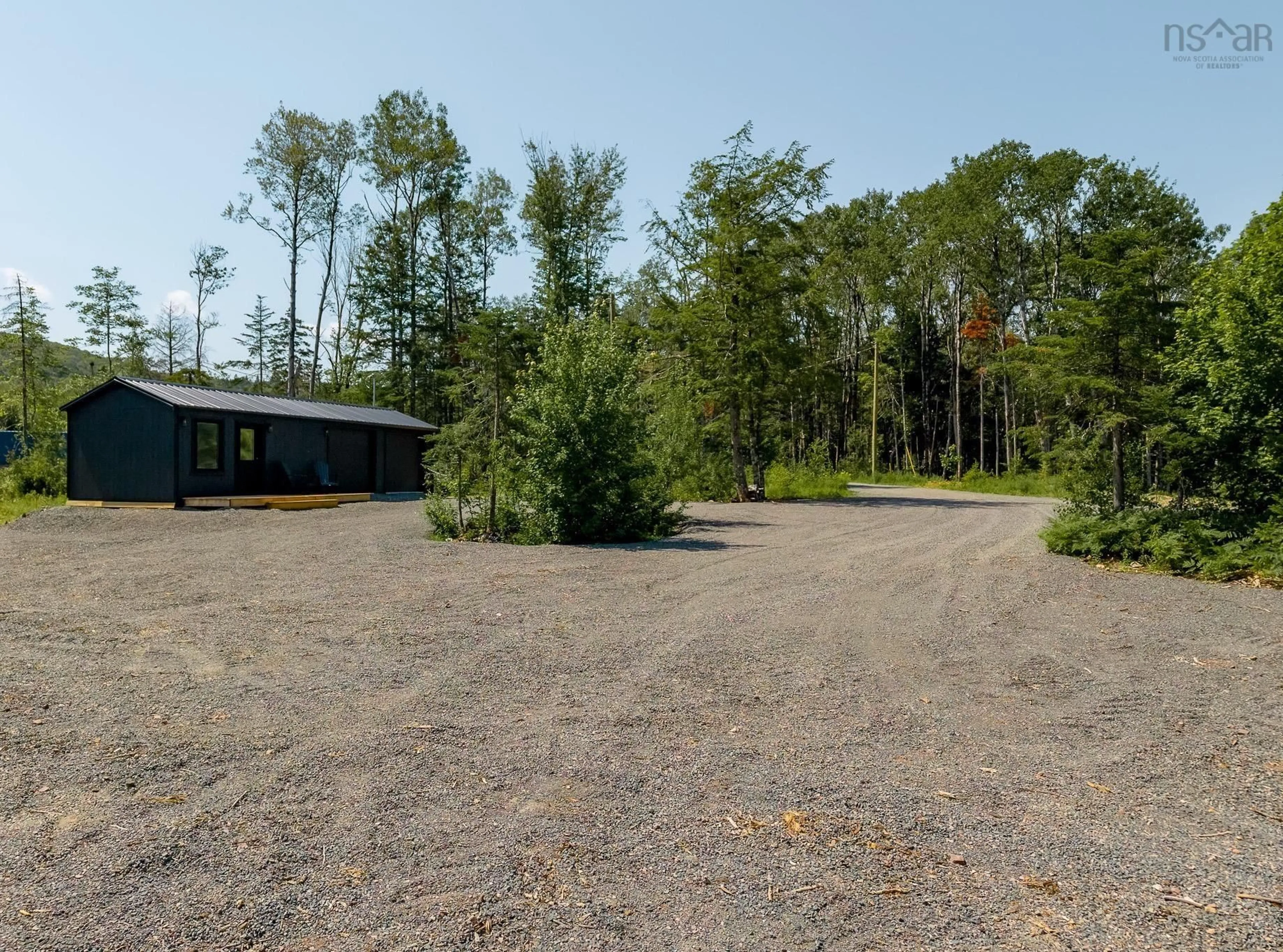 A pic from outside/outdoor area/front of a property/back of a property/a pic from drone, forest/trees view for 52 Hemlock Lane, Wentworth Nova Scotia B0M 1Z0