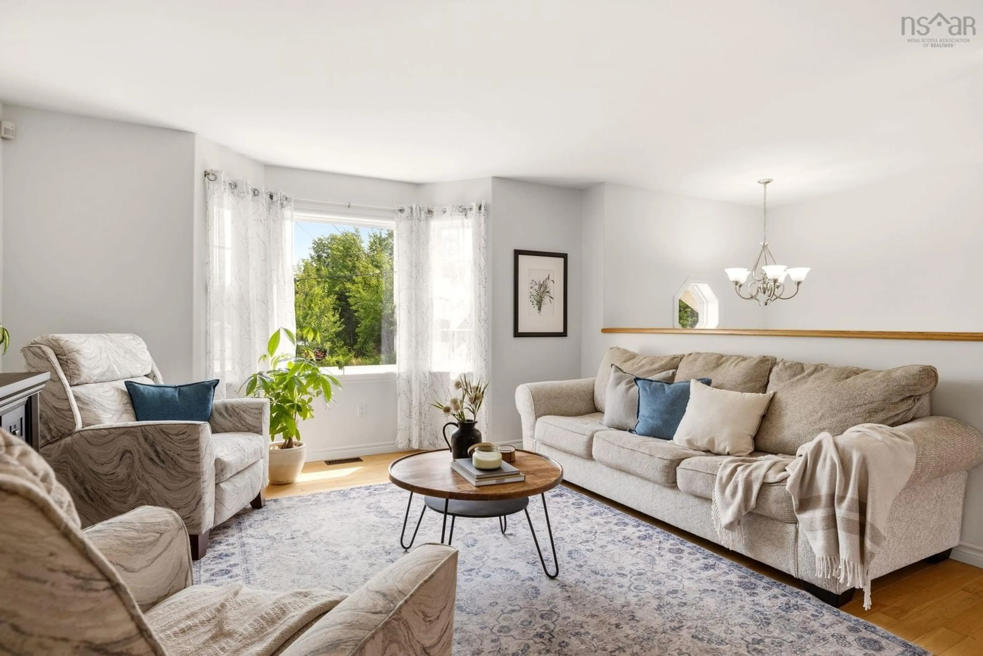 Living room with furniture, unknown for 19 Marjorie Dr, West Porters Lake Nova Scotia B3E 1N2