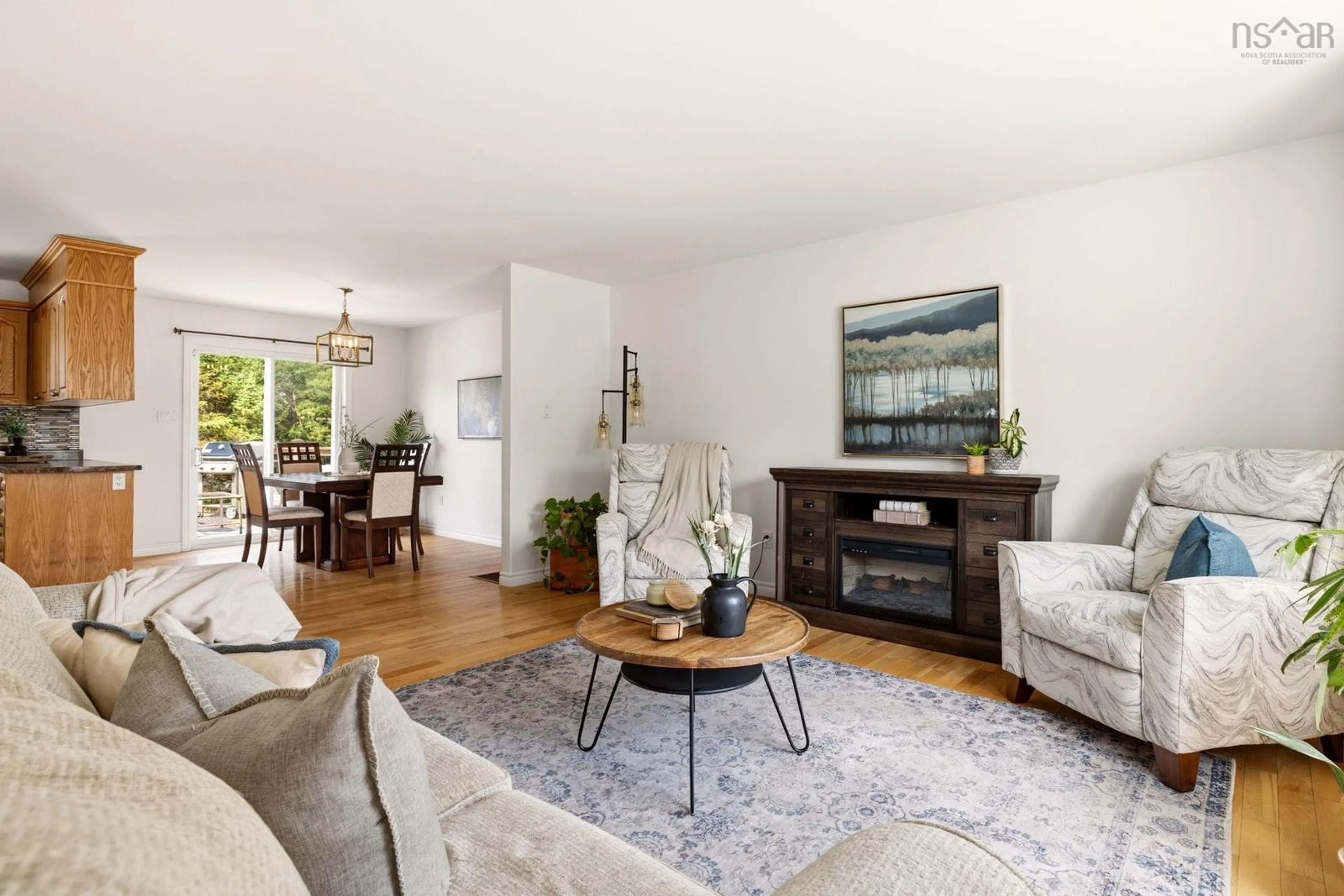 Living room with furniture, unknown for 19 Marjorie Dr, West Porters Lake Nova Scotia B3E 1N2