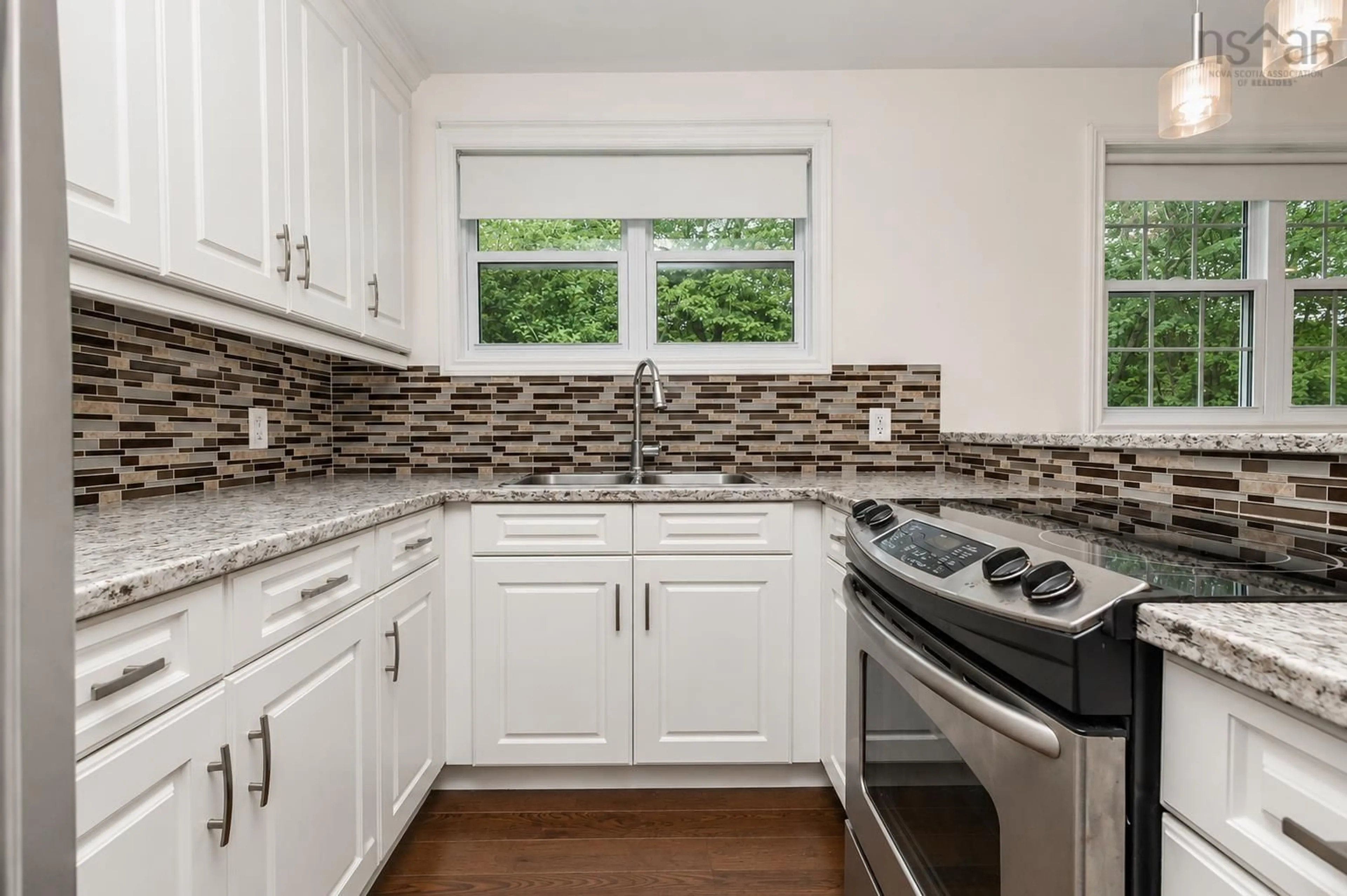 Standard kitchen, ceramic/tile floor for 1248 Gabarus Hwy, Prime Brook Nova Scotia B1L 1E6