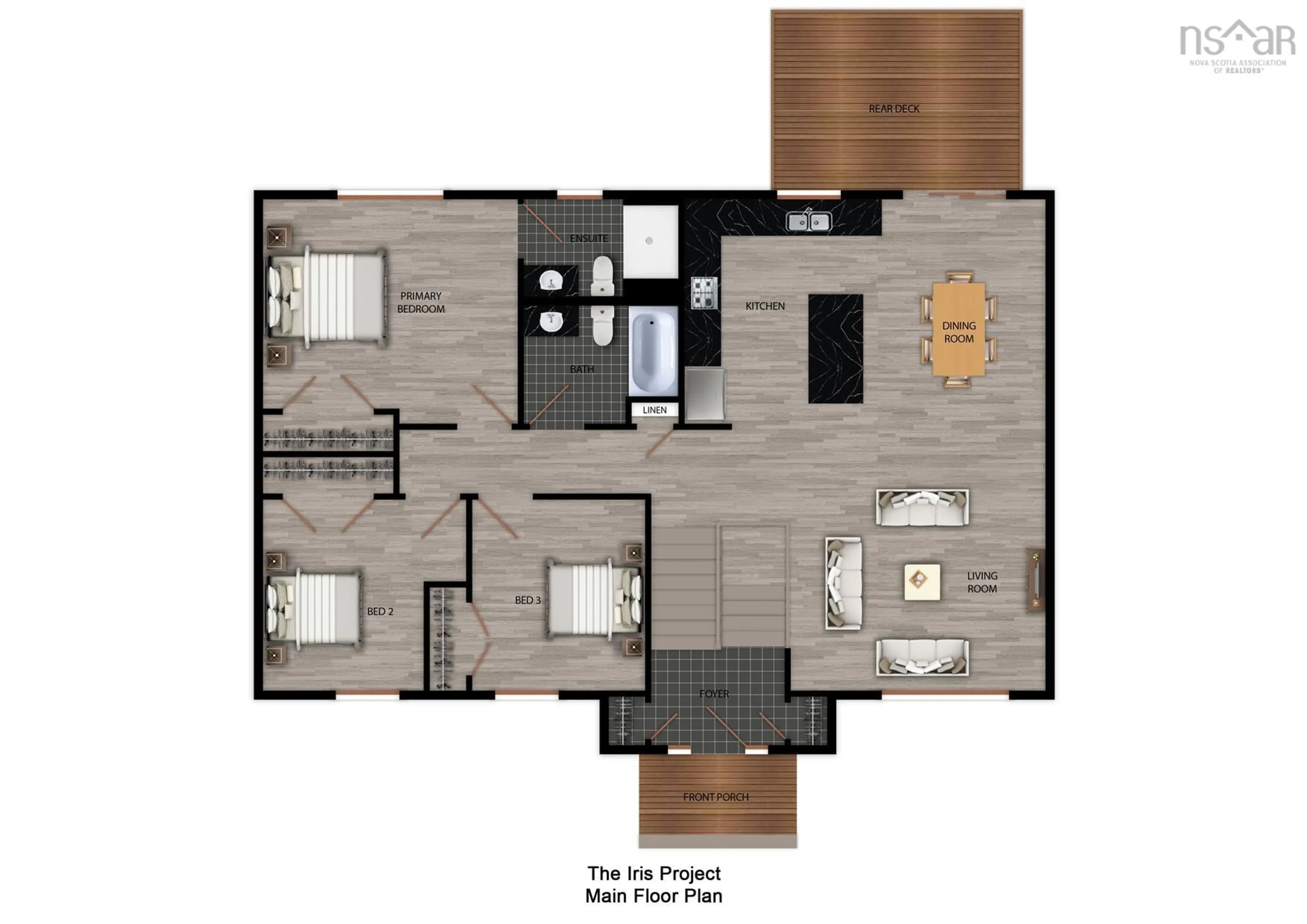 Floor plan for 5 All Hallows Dr #Lot, Whites Lake Nova Scotia B3T 1W3