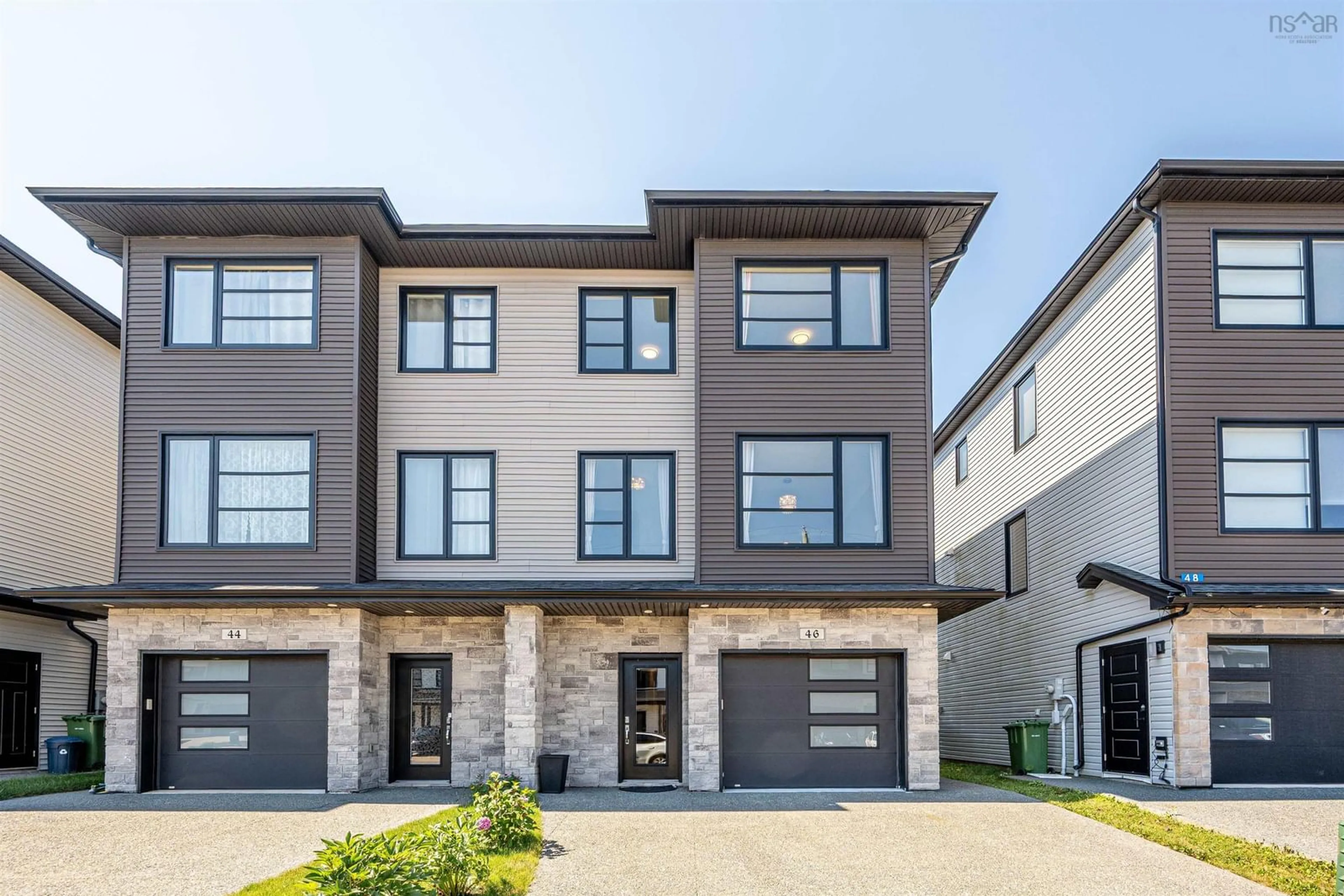 Home with brick exterior material, street for 46 Grenoble Crt, Halifax Nova Scotia B3P 0J7
