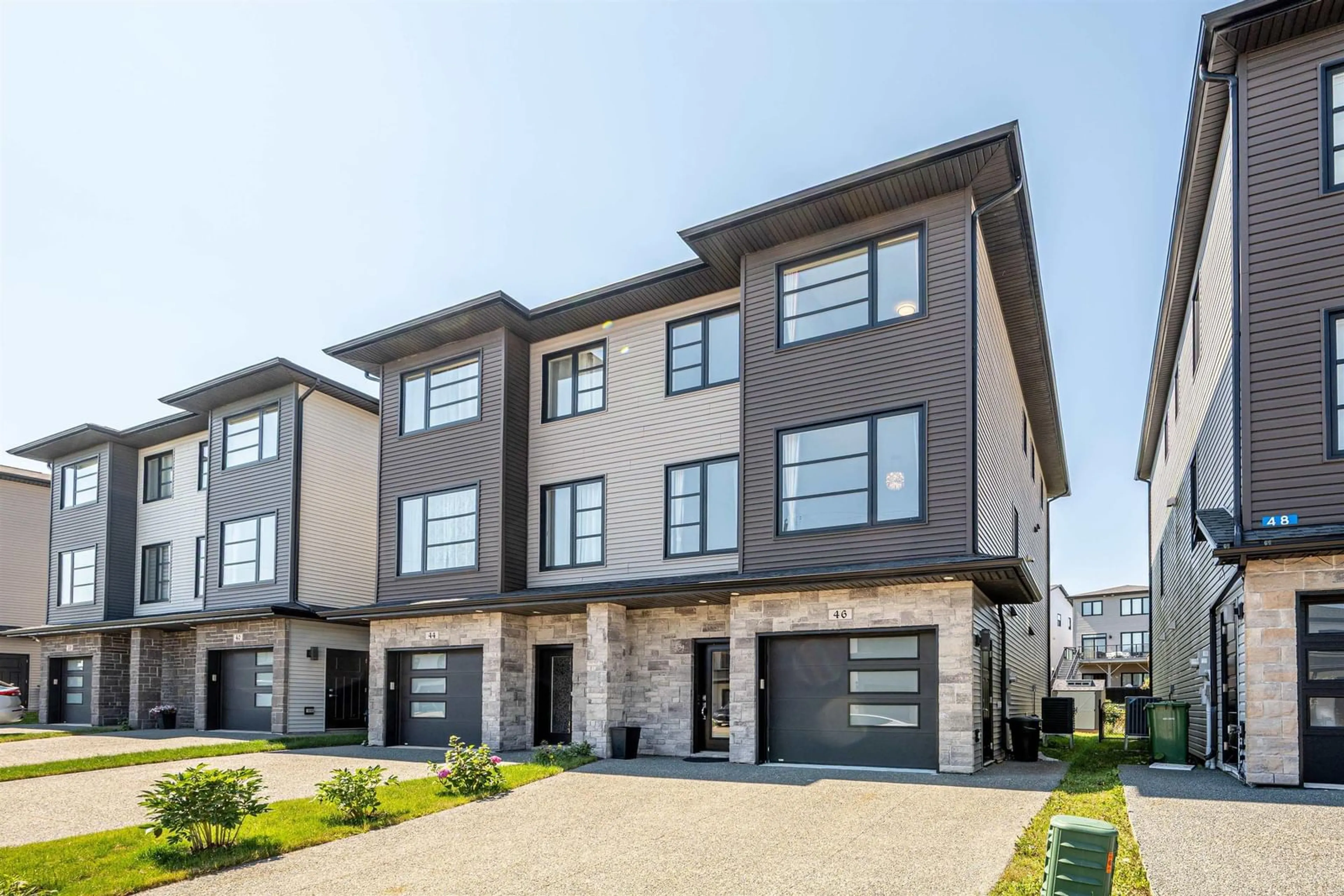 Home with brick exterior material, street for 46 Grenoble Crt, Halifax Nova Scotia B3P 0J7