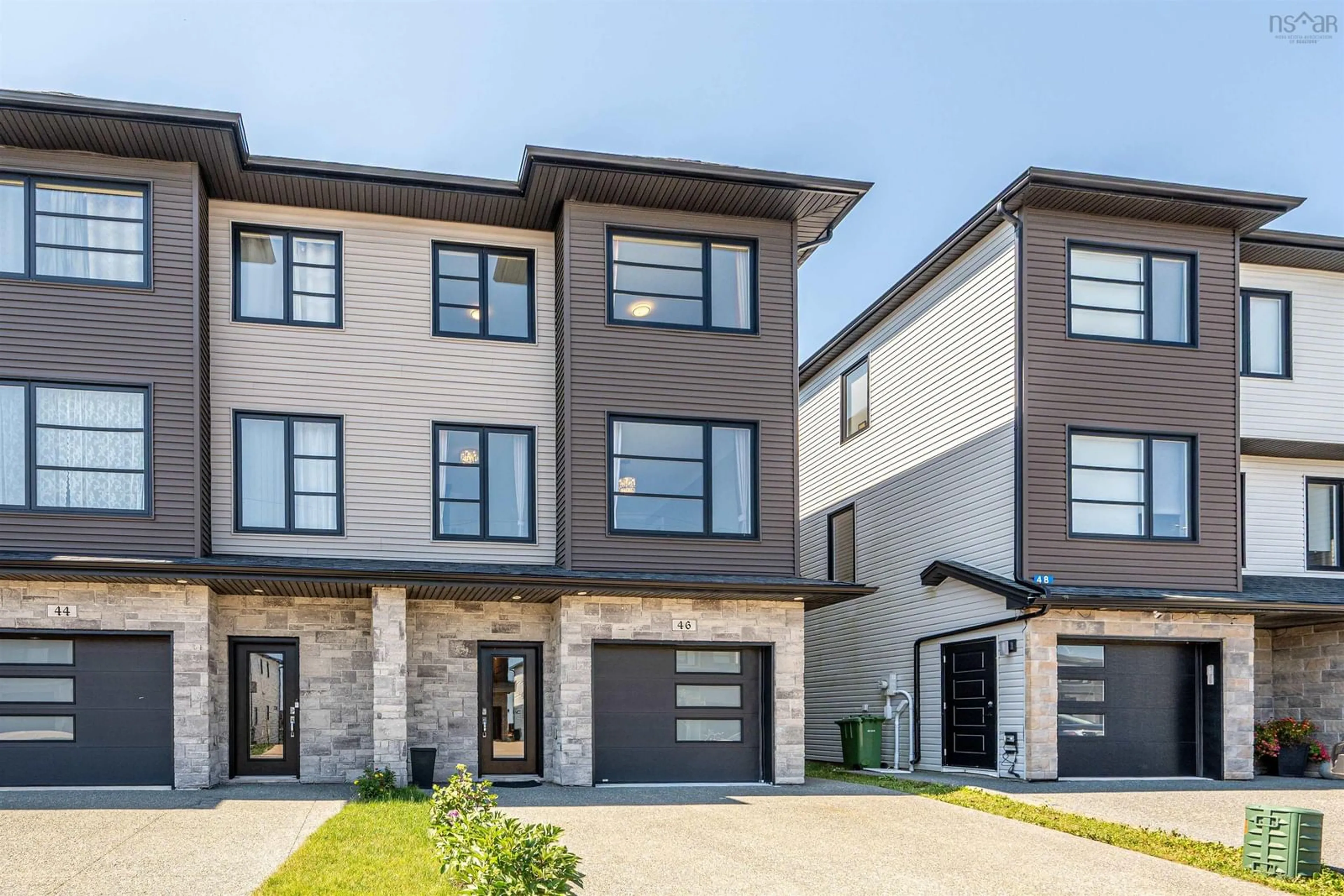 Home with brick exterior material, street for 46 Grenoble Crt, Halifax Nova Scotia B3P 0J7