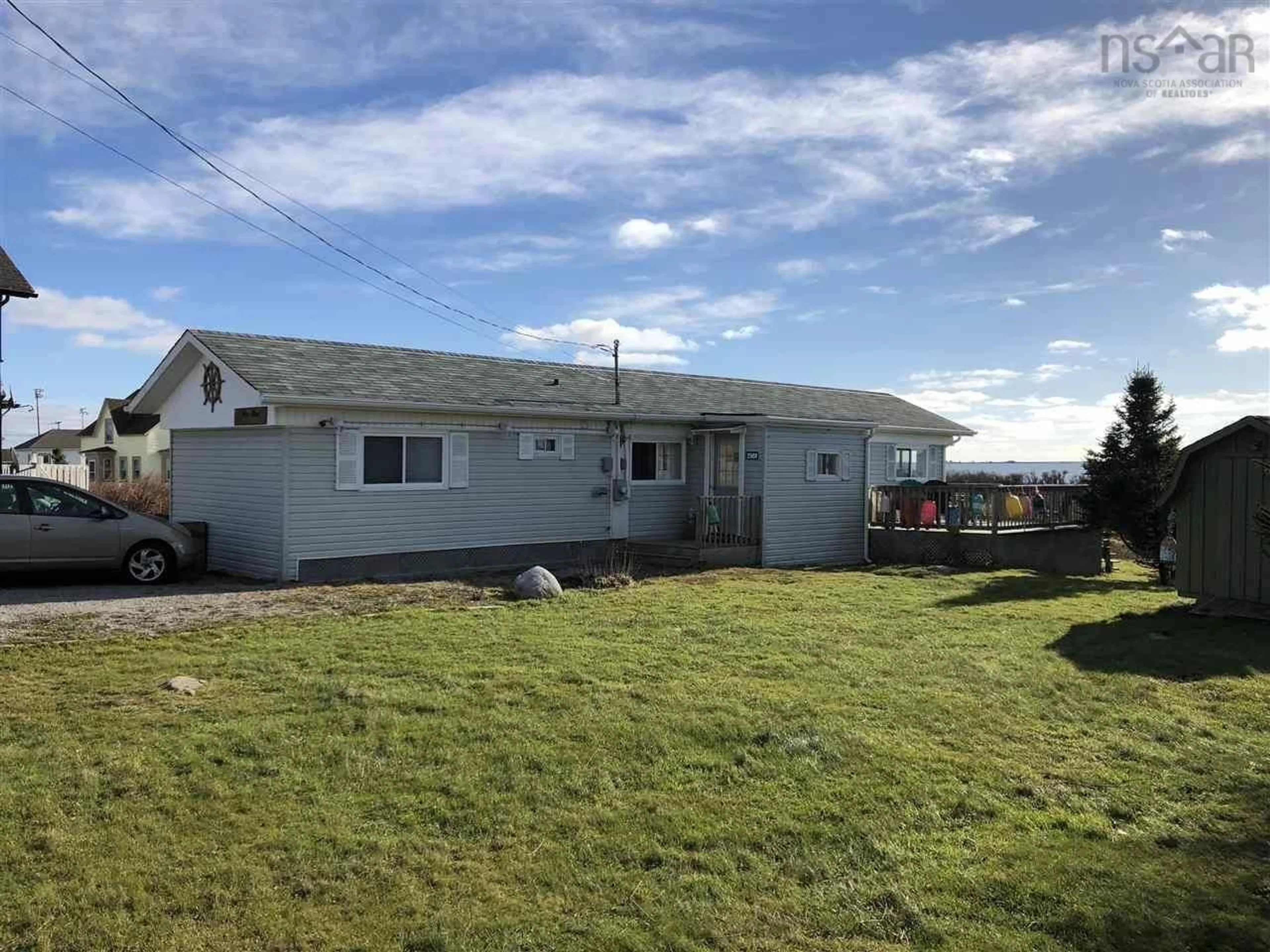 A pic from outside/outdoor area/front of a property/back of a property/a pic from drone, unknown for 2588 Main St, Clark's Harbour Nova Scotia B0W 1P0