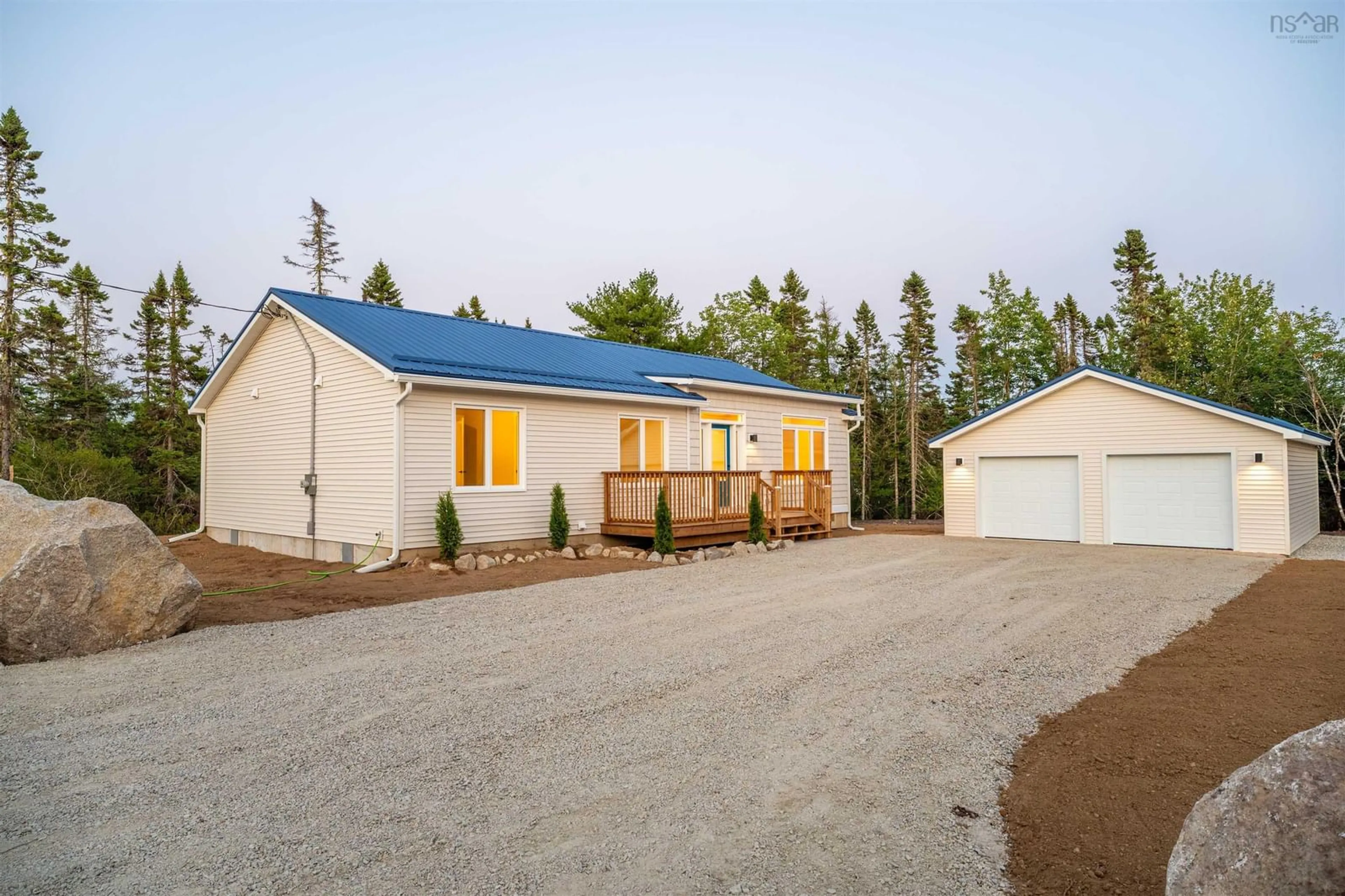A pic from outside/outdoor area/front of a property/back of a property/a pic from drone, building for 7232 329 Hwy #Lot 4-2, East River Point Nova Scotia B0J 1T0