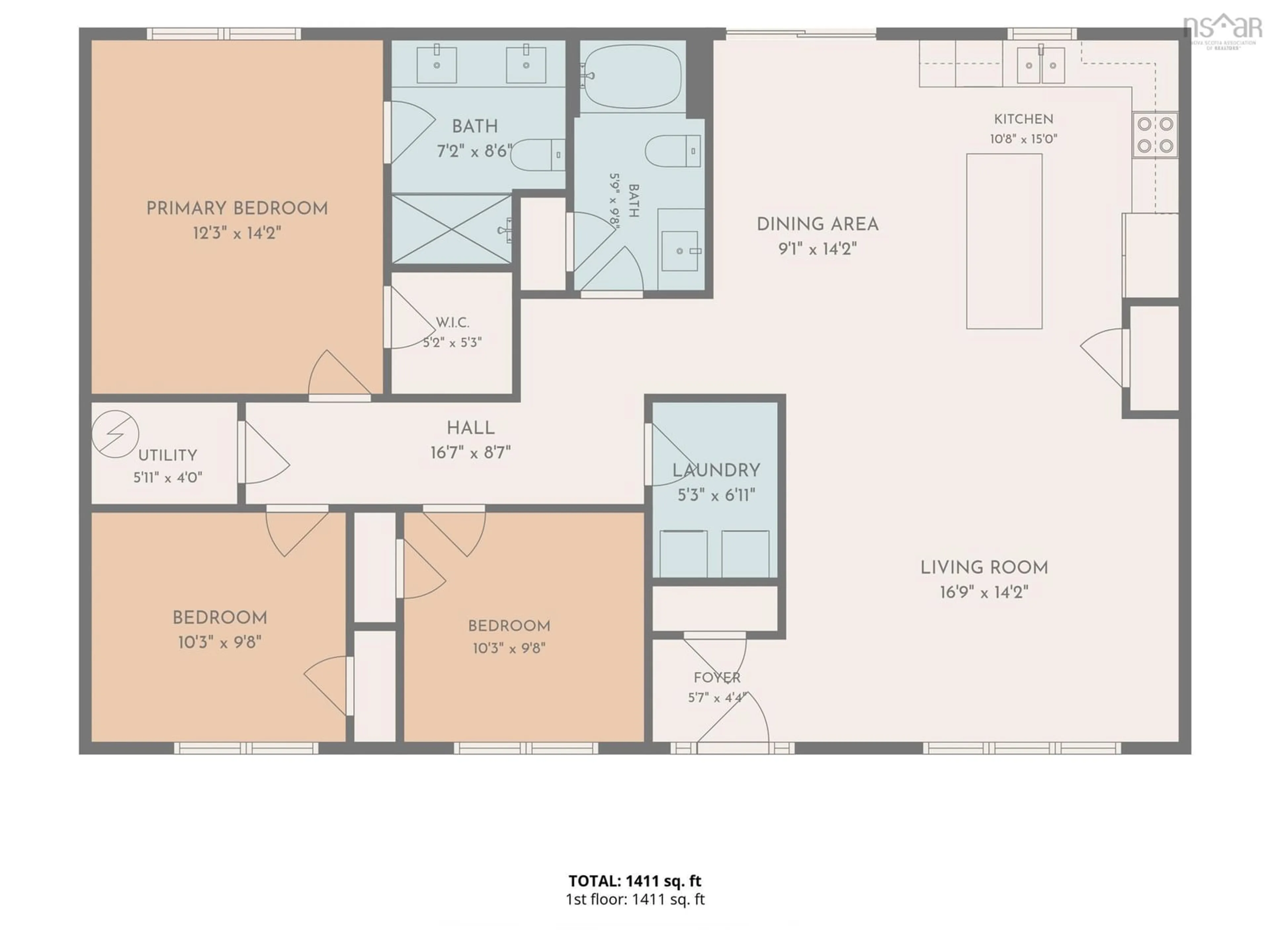 Floor plan for 7232 329 Hwy #Lot 4-2, East River Point Nova Scotia B0J 1T0