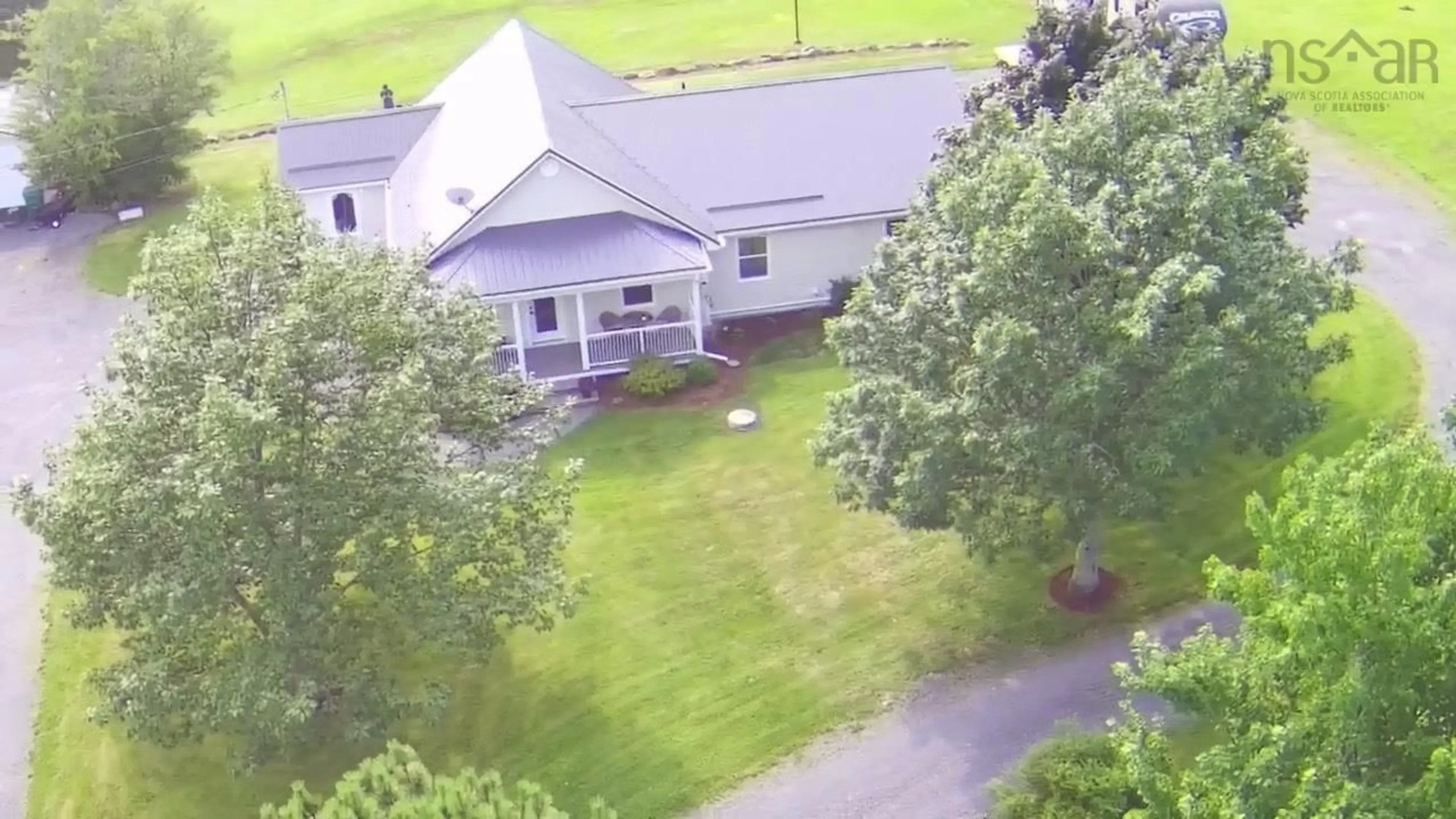 A pic from outside/outdoor area/front of a property/back of a property/a pic from drone, mountain view for 221 Harris Rd, Haliburton Nova Scotia B0K 1H0