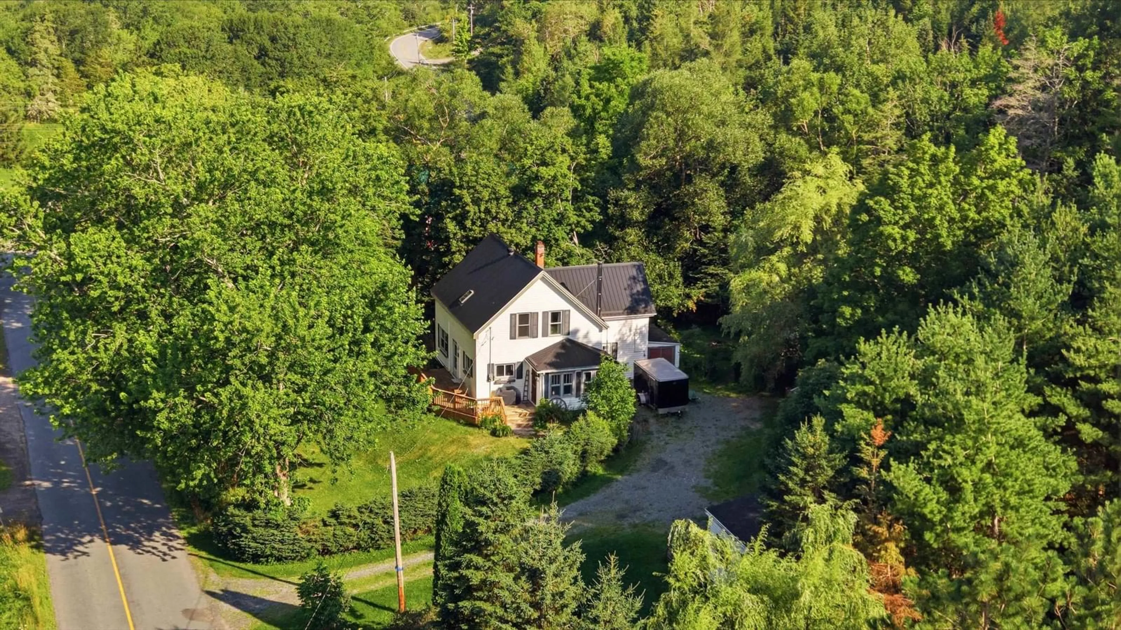 A pic from outside/outdoor area/front of a property/back of a property/a pic from drone, street for 19 Elderbank Back Rd, Elderbank Nova Scotia B0N 1K0