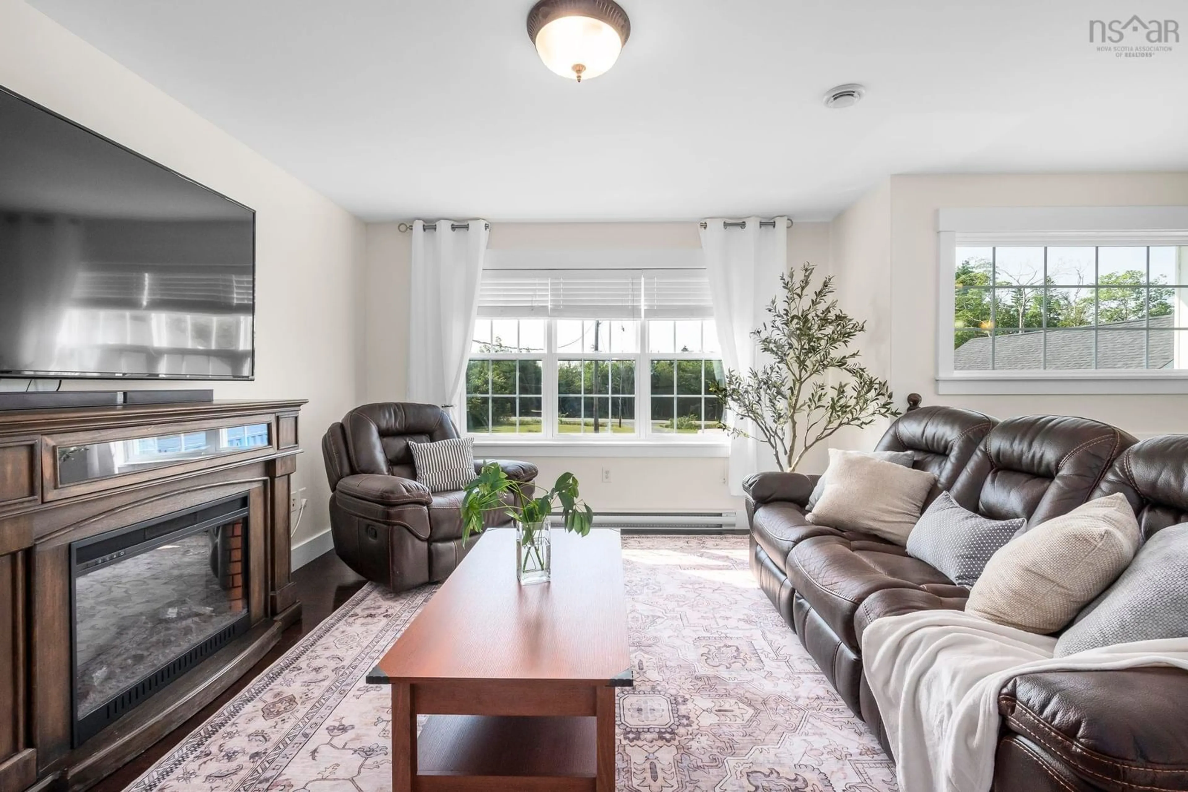 Living room with furniture, unknown for 3350 Old Guysborough Rd, Devon Nova Scotia B2T 1K8