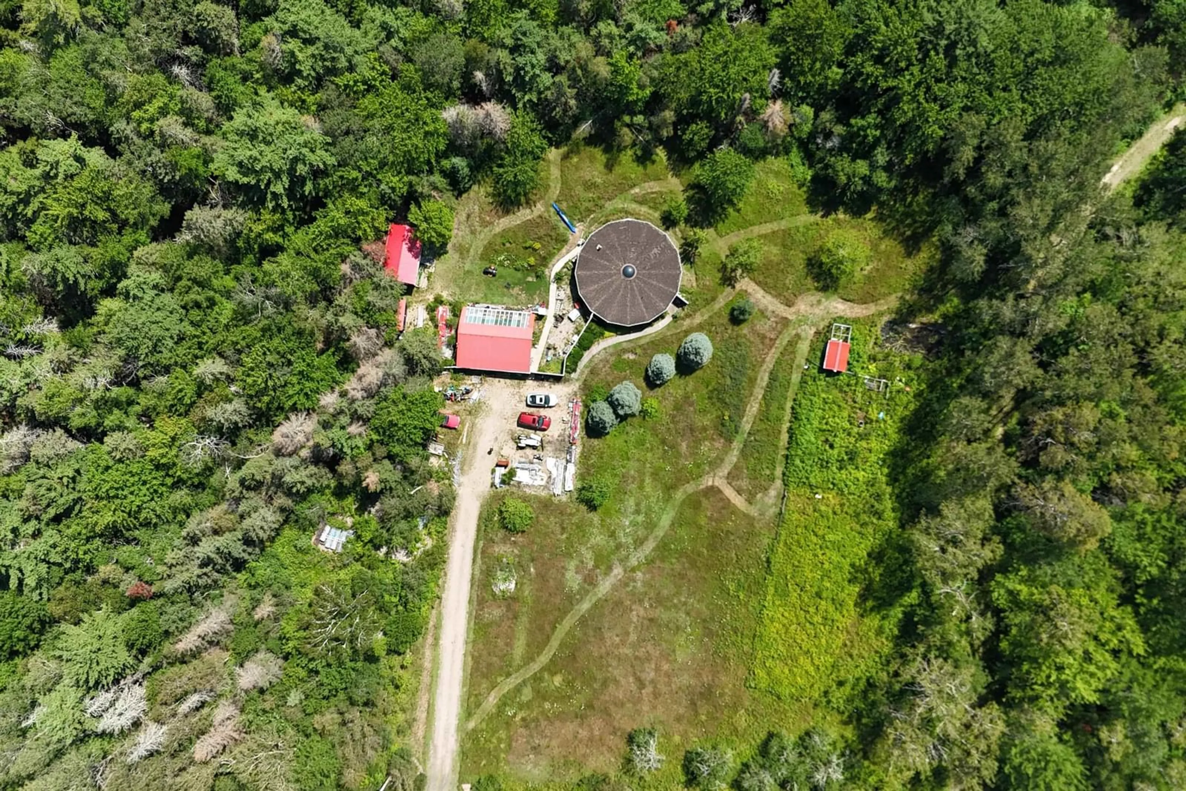 A pic from outside/outdoor area/front of a property/back of a property/a pic from drone, building for 800 Inglisville Rd, West Inglisville Nova Scotia B0S 1M0