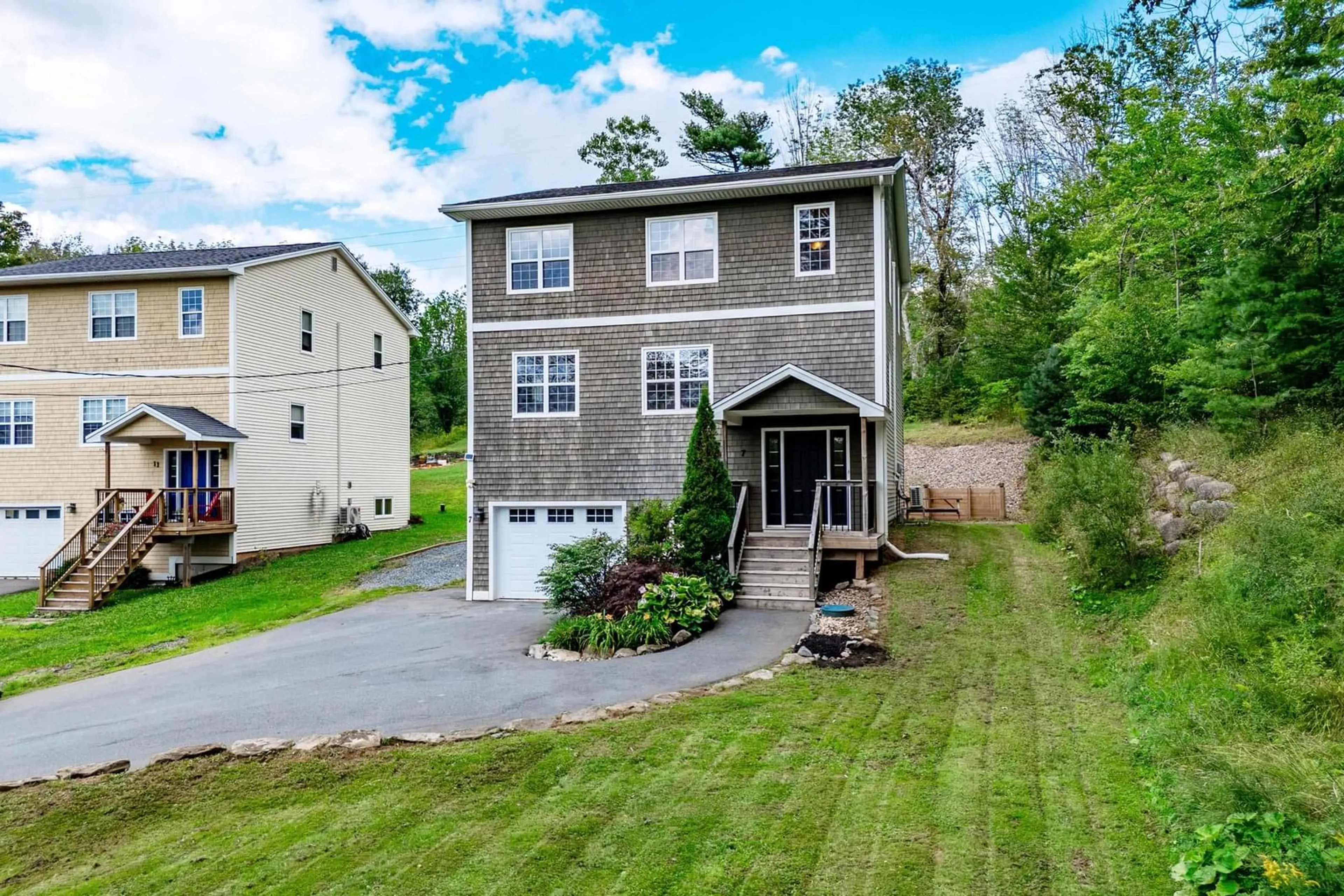 A pic from outside/outdoor area/front of a property/back of a property/a pic from drone, street for 7 Copperhead Rd, Fall River Nova Scotia B2T 1W2