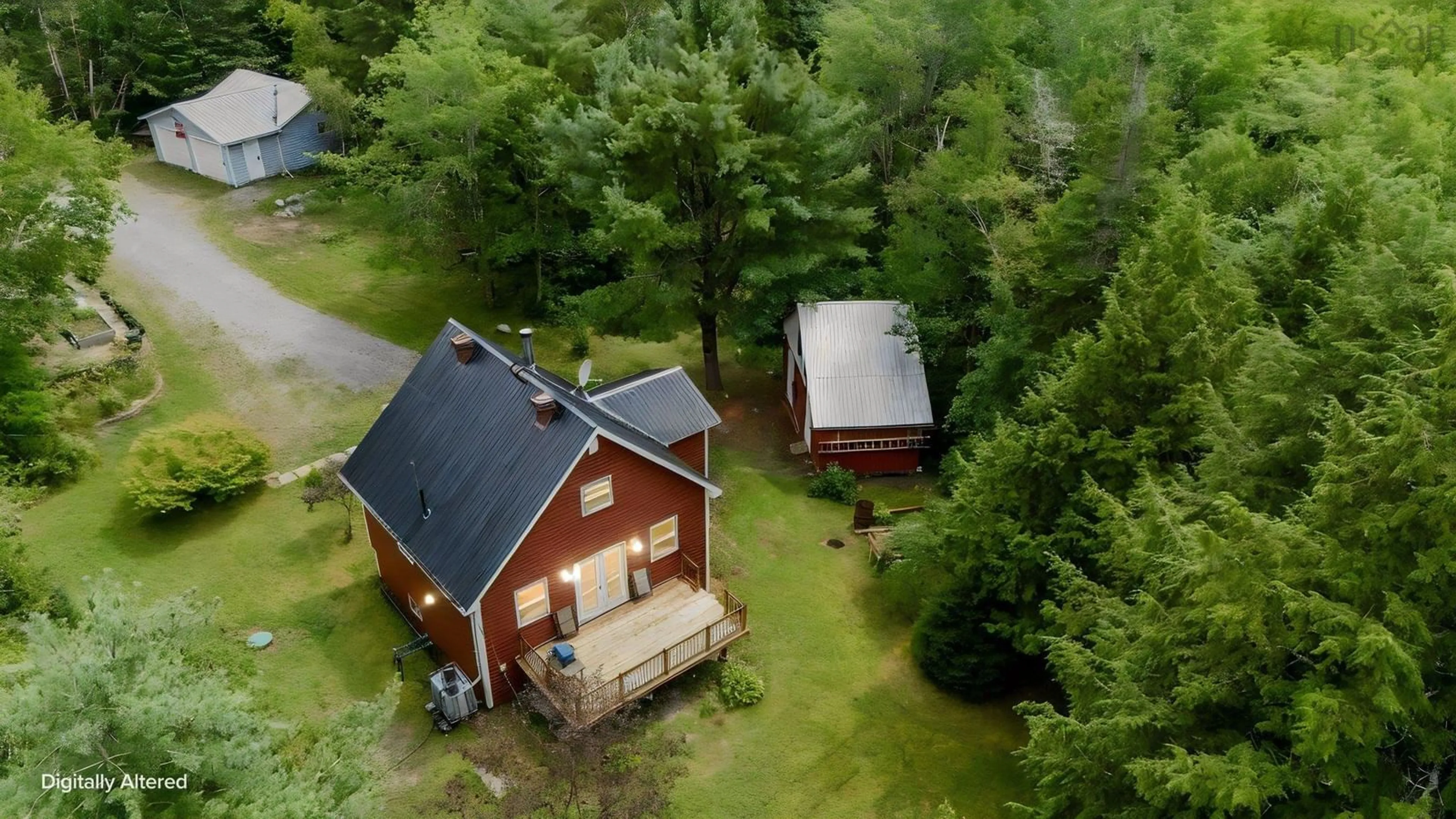 A pic from outside/outdoor area/front of a property/back of a property/a pic from drone, unknown for 7 Mill Stream Loop, Upper Musquodoboit Nova Scotia B0N 2M0