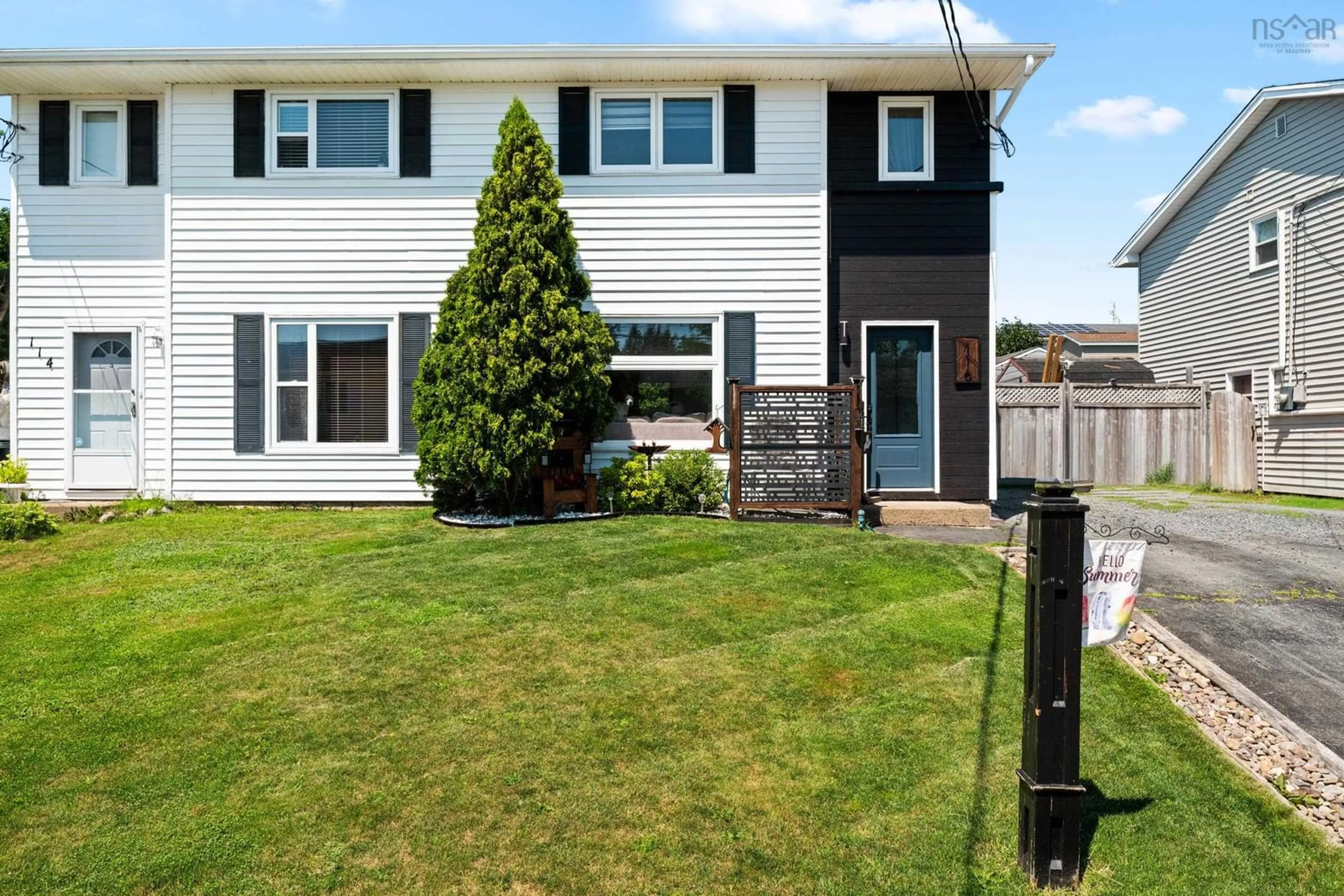 Home with vinyl exterior material, street for 116 Silver Maple Drive Dr, Timberlea Nova Scotia B3T 1H6