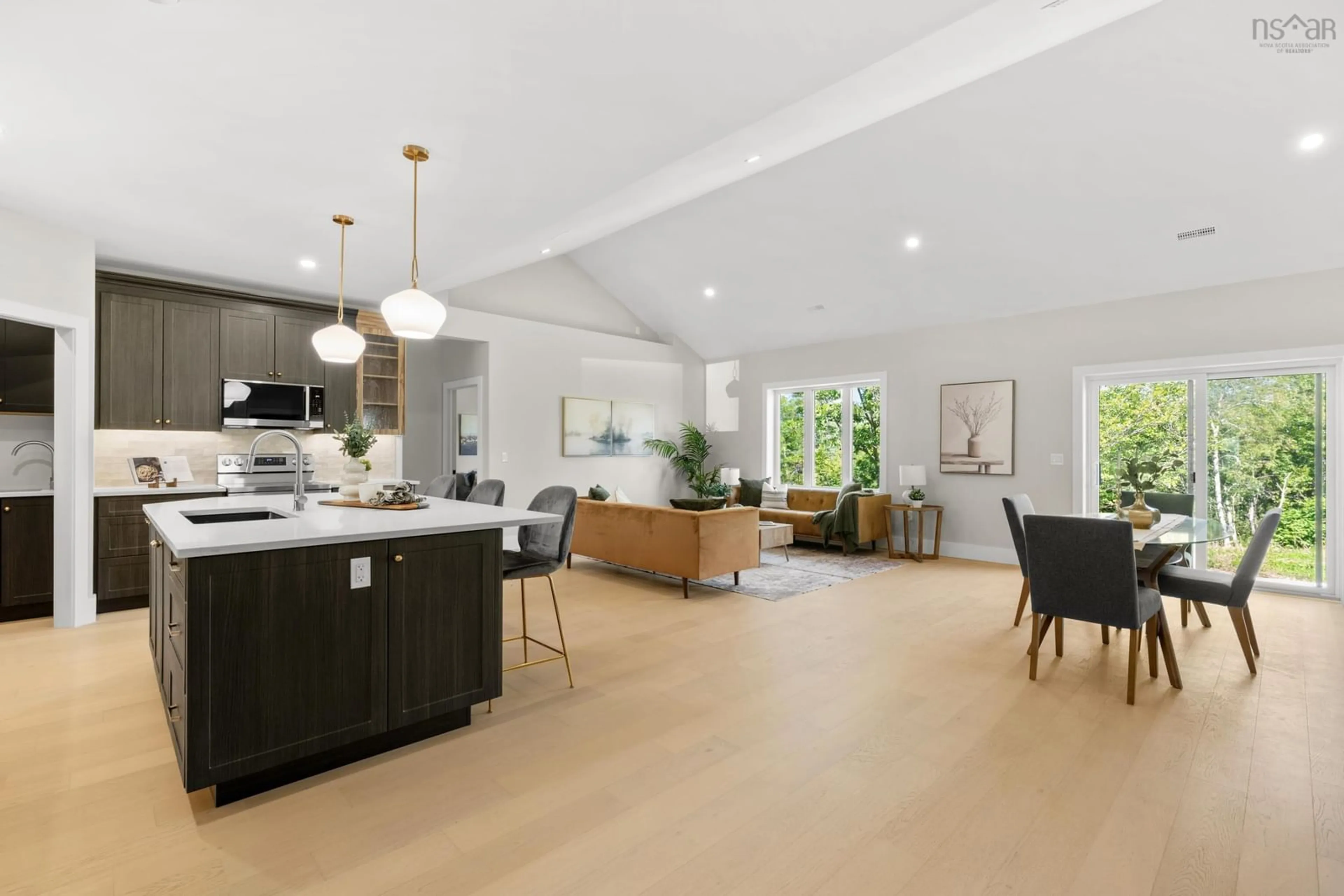 Open concept kitchen, unknown for 642 Bissett Rd, Cole Harbour Nova Scotia B2V 2T5