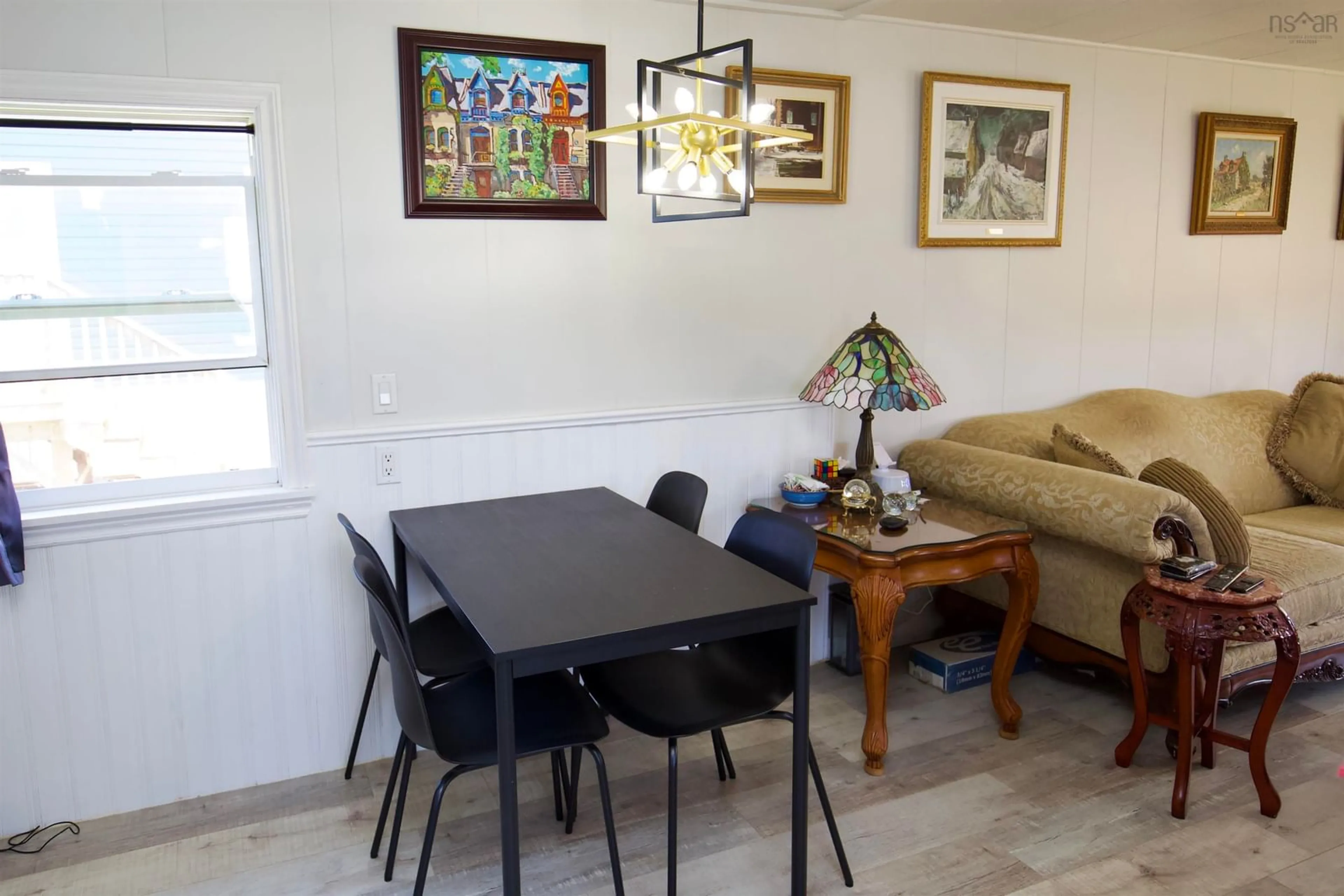 Dining room, wood/laminate floor for 59 Wild Chance Dr, Bible Hill Nova Scotia B2N 2W7
