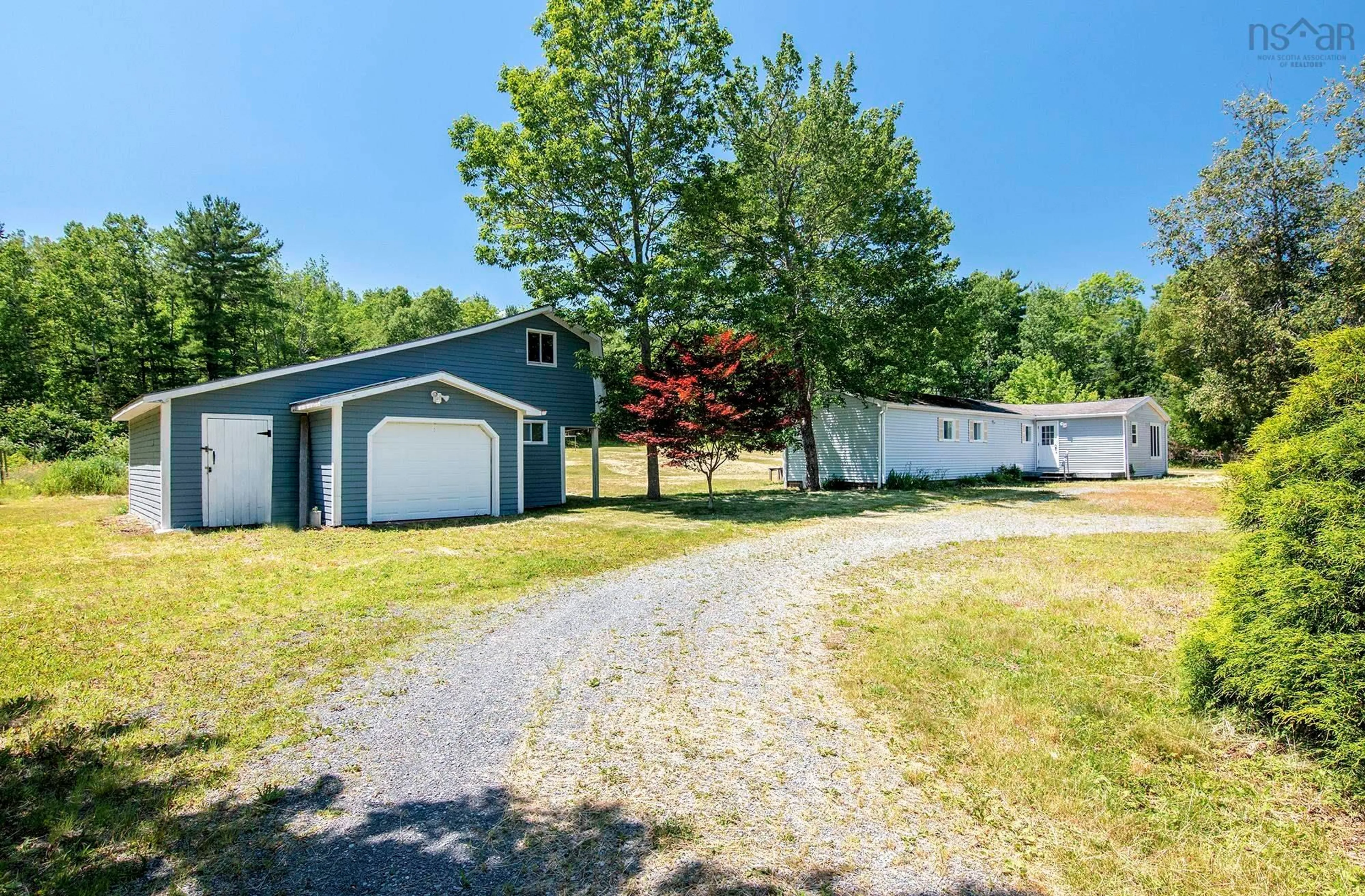 A pic from outside/outdoor area/front of a property/back of a property/a pic from drone, unknown for 22 Maple Lane, Wileville Nova Scotia B4V 5H9