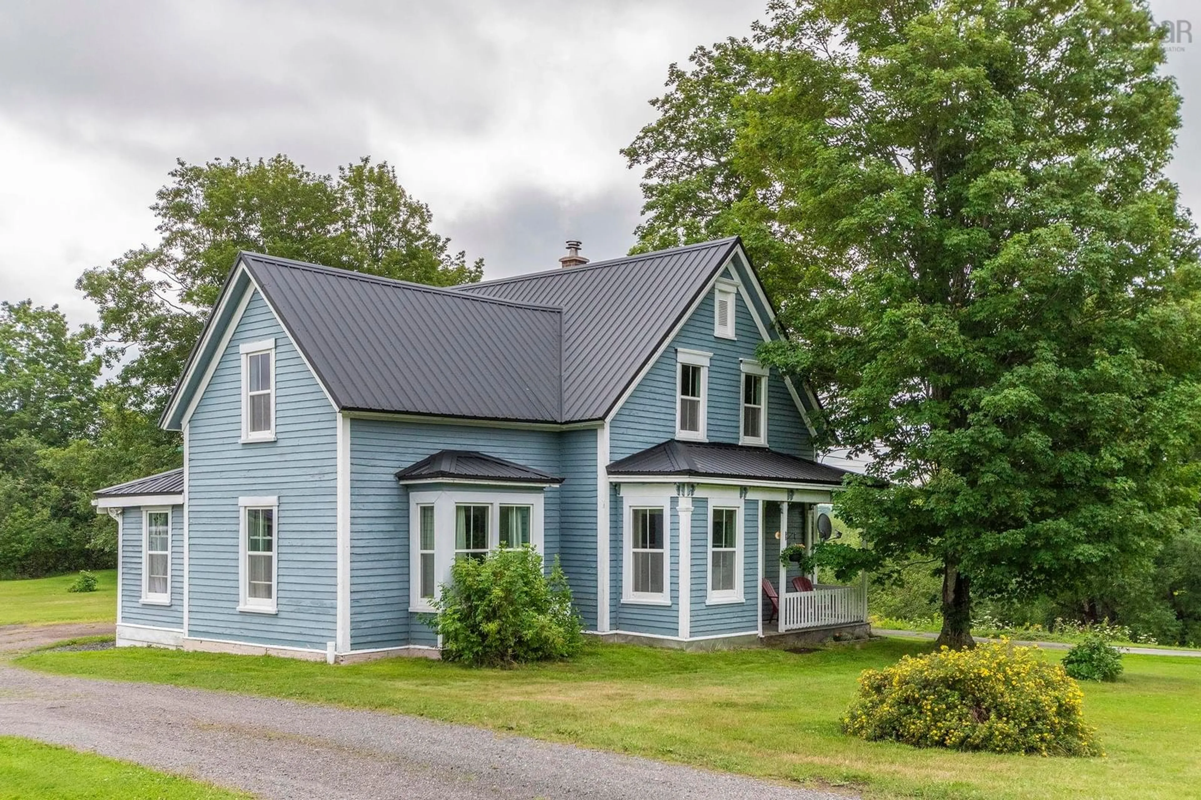 Home with vinyl exterior material, street for Trafalgar Rd #4540, Hopewell Nova Scotia B0K 1C0