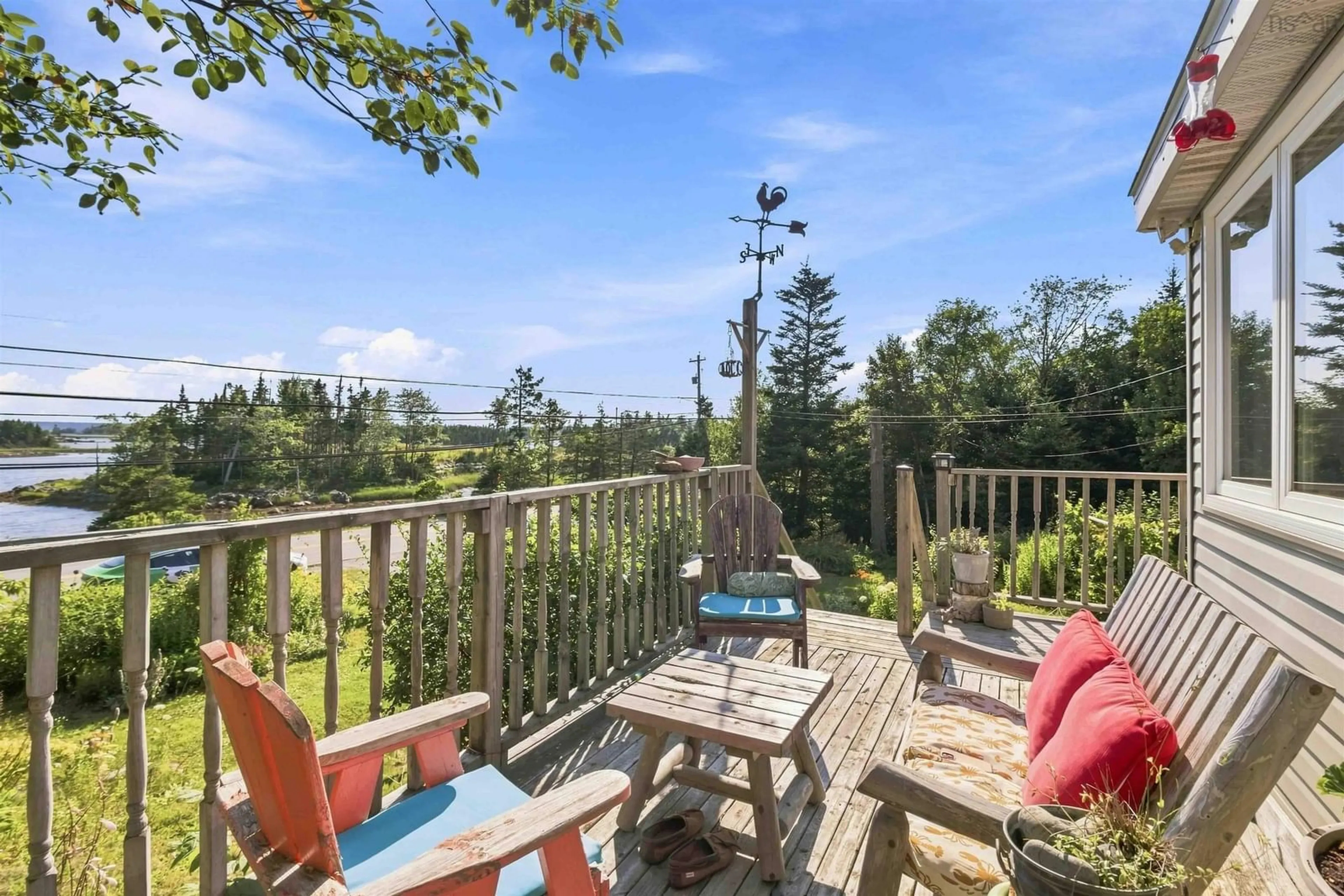 Patio, water/lake/river/ocean view for 2559 Lawrencetown Rd, Lawrencetown Nova Scotia B2Z 1L1