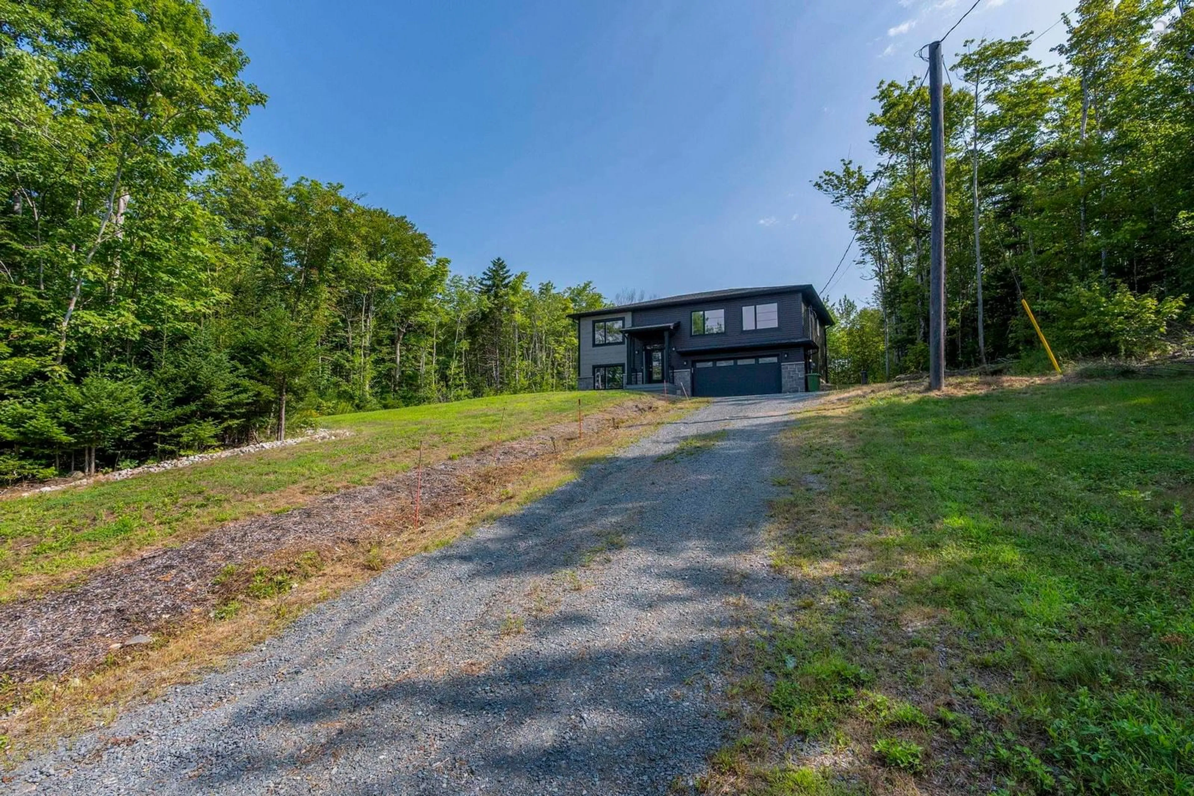 A pic from outside/outdoor area/front of a property/back of a property/a pic from drone, unknown for 105 Coltsfoot Lane, Middle Sackville Nova Scotia B4E 0R6
