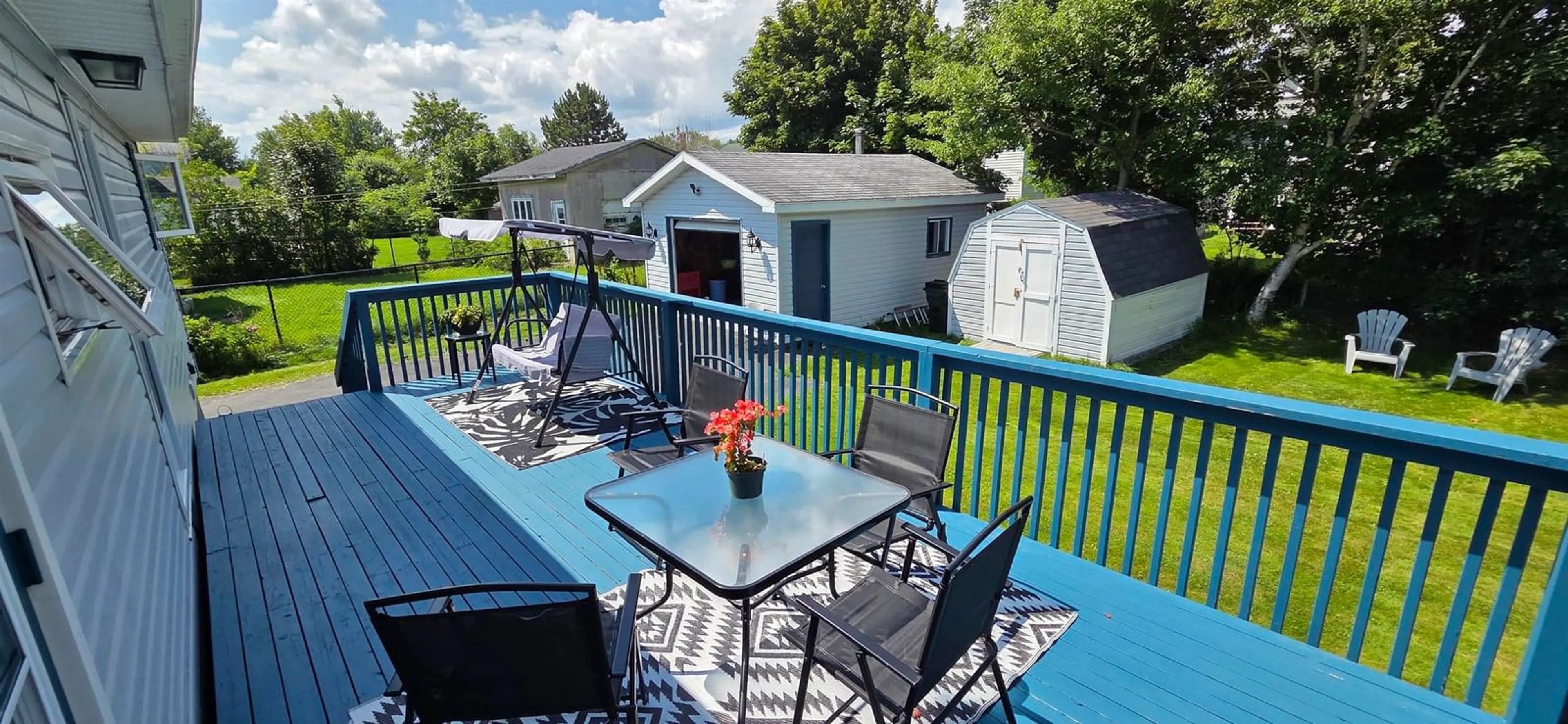 Patio, water/lake/river/ocean view for 89 Catherine St, Glace Bay Nova Scotia B1A 2K2