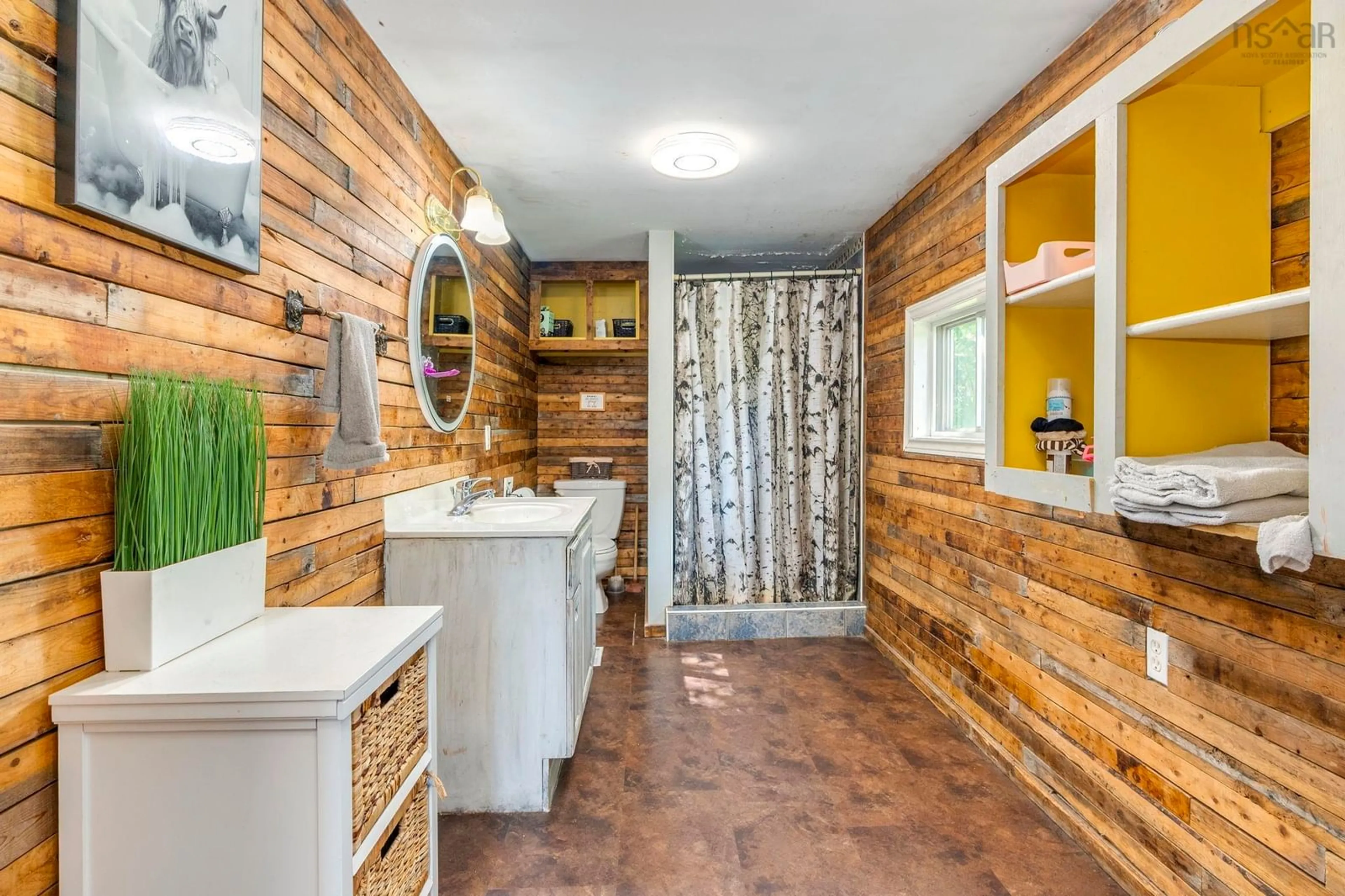 Contemporary bathroom, ceramic/tile floor for 47 Asquith Ave, Stewiacke Nova Scotia B0N 2J0