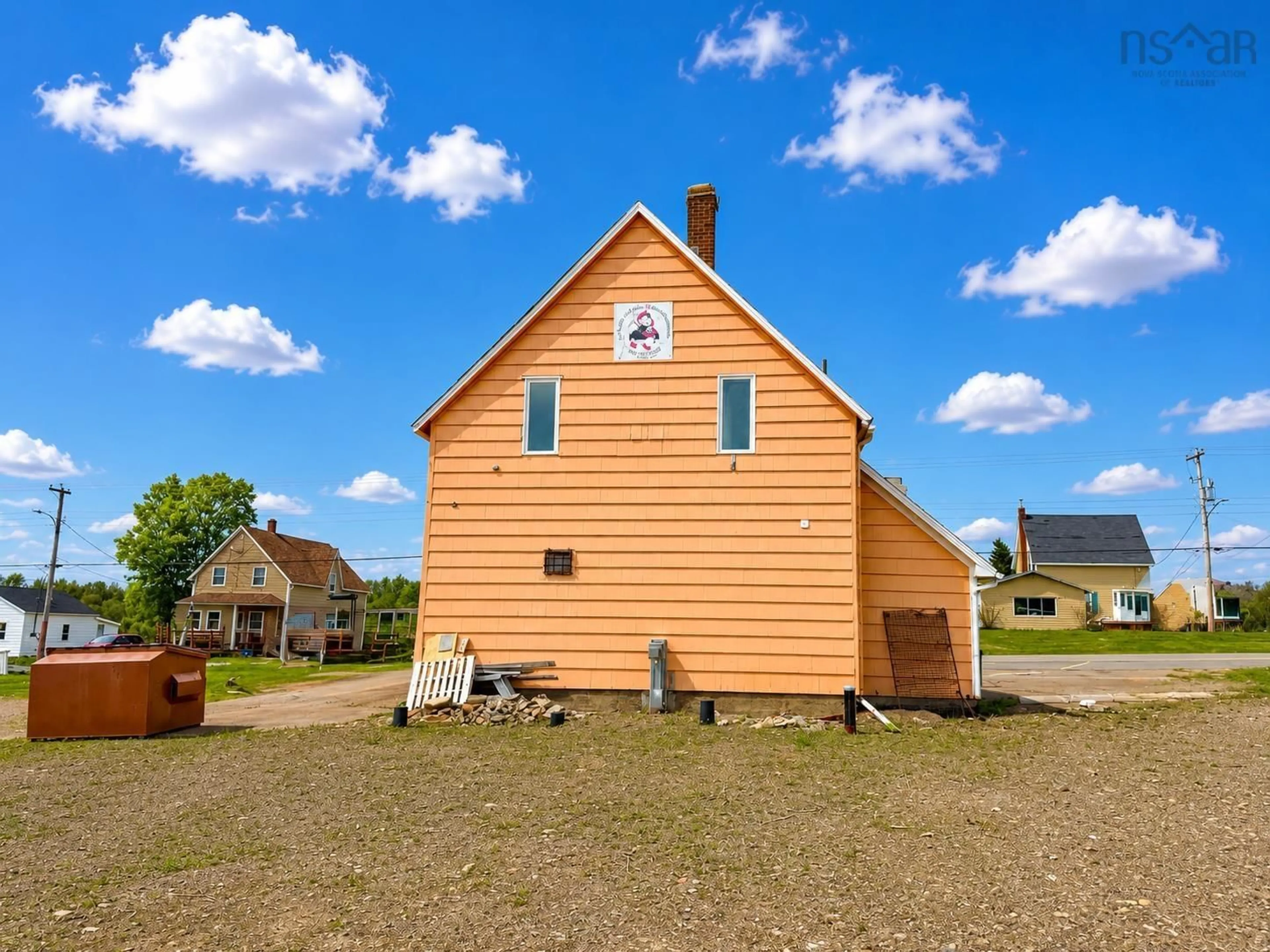 A pic from outside/outdoor area/front of a property/back of a property/a pic from drone, building for 152 Main St, Joggins Nova Scotia B0L 1A0