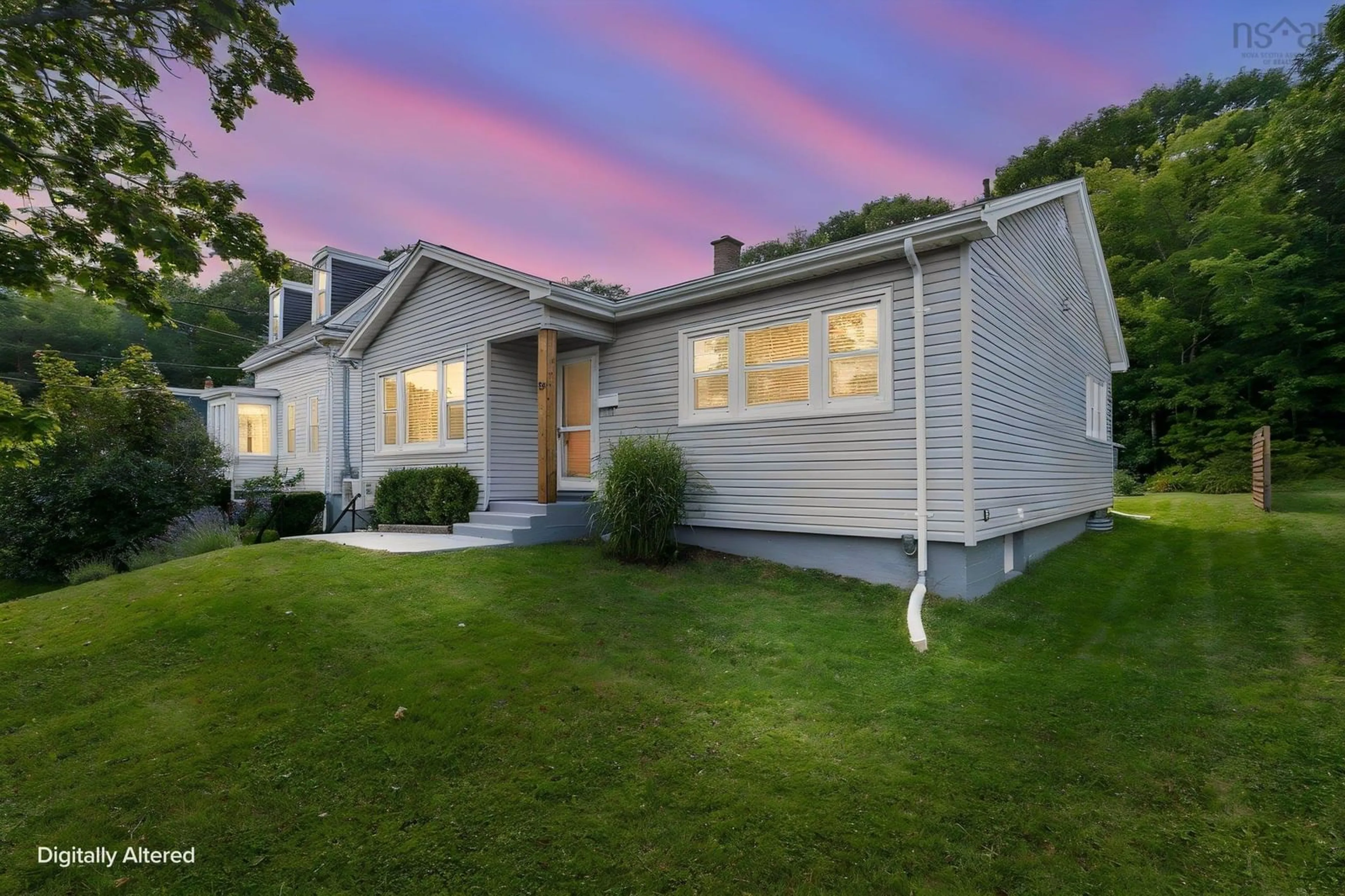 Home with vinyl exterior material, street for 99 Thistle Street, Dartmouth Nova Scotia B3A 2V6