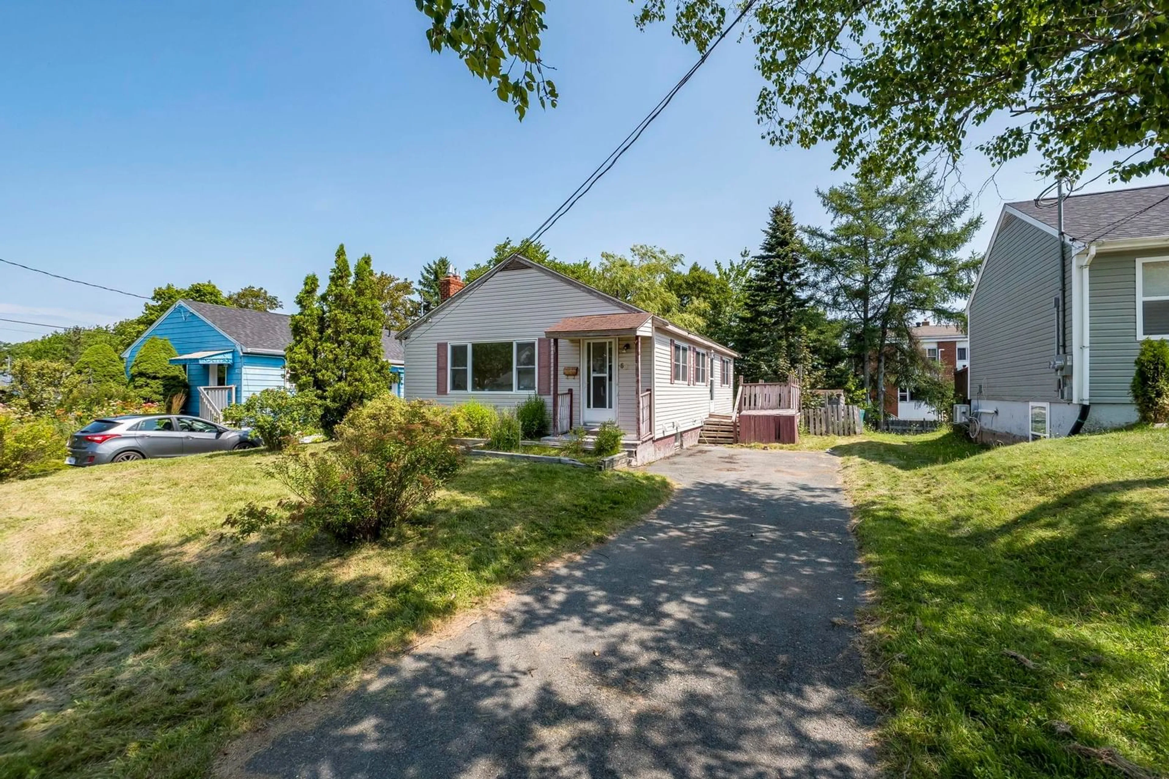 A pic from outside/outdoor area/front of a property/back of a property/a pic from drone, street for 60 Thornhill Dr, Spryfield Nova Scotia B3R 2B4