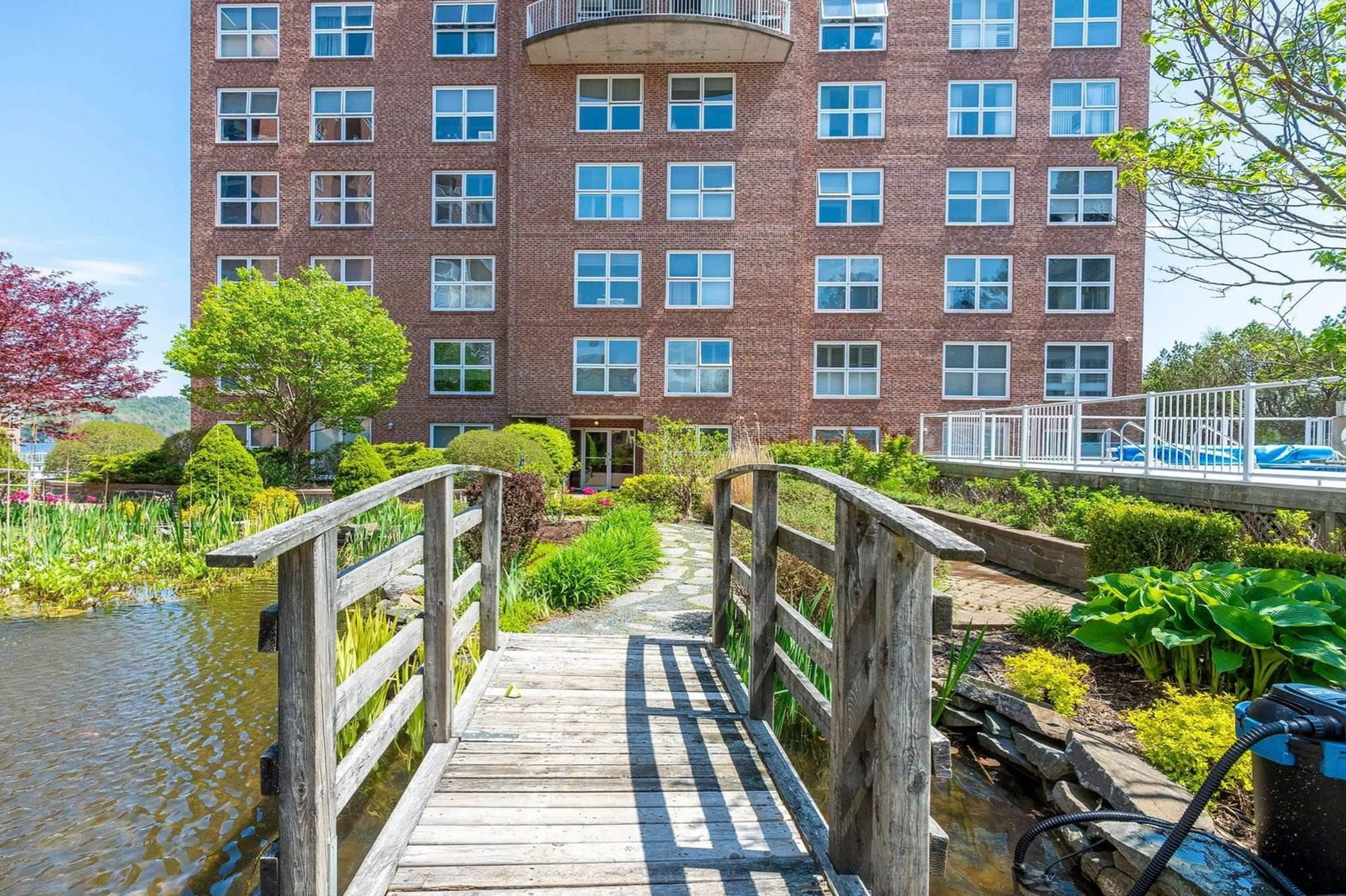 Patio, unknown for 99 Waterfront Dr #802, Bedford Nova Scotia B4A 4K5