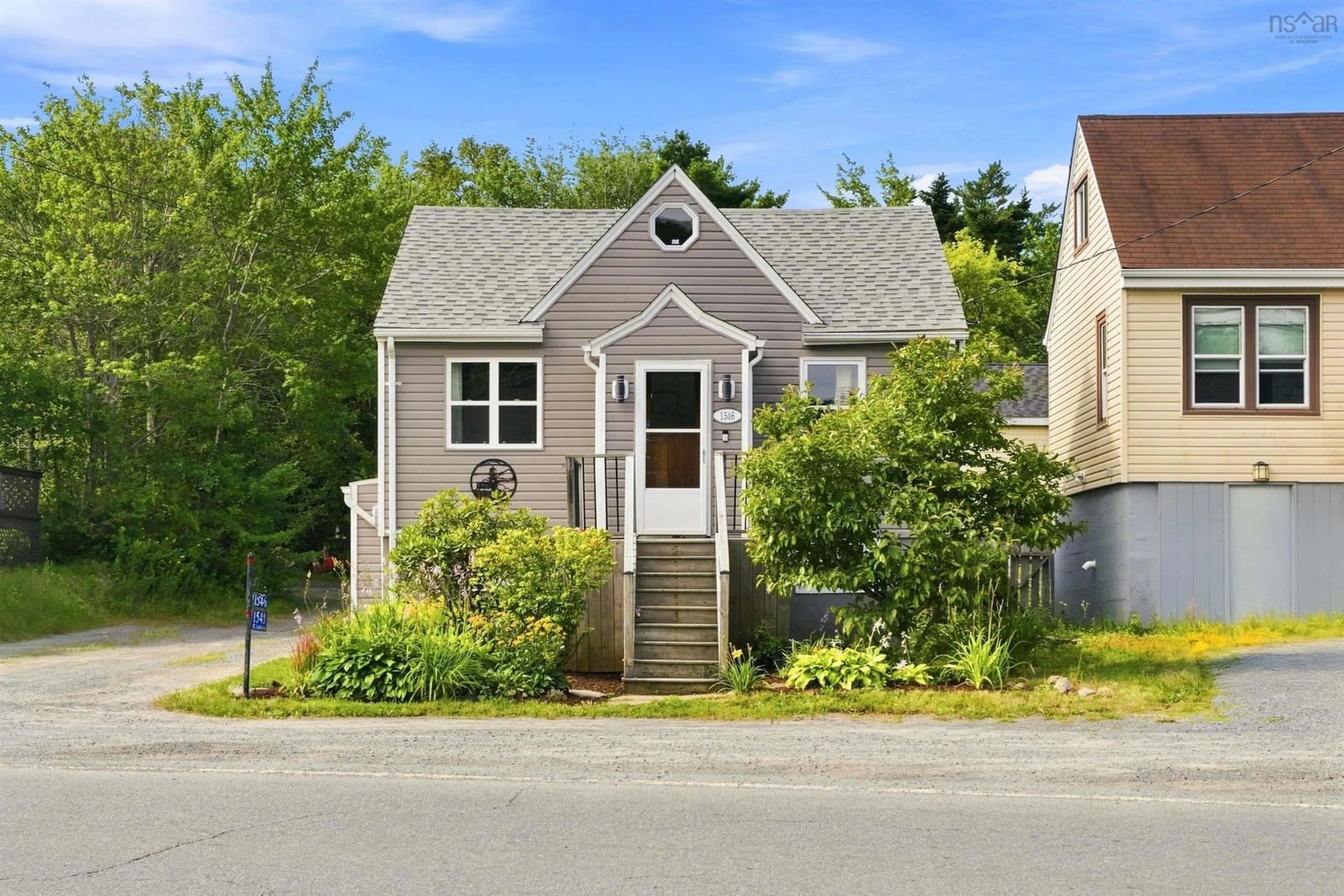 Home with vinyl exterior material, street for 1546 St Margarets Bay Rd, Lakeside Nova Scotia B3T 1A9