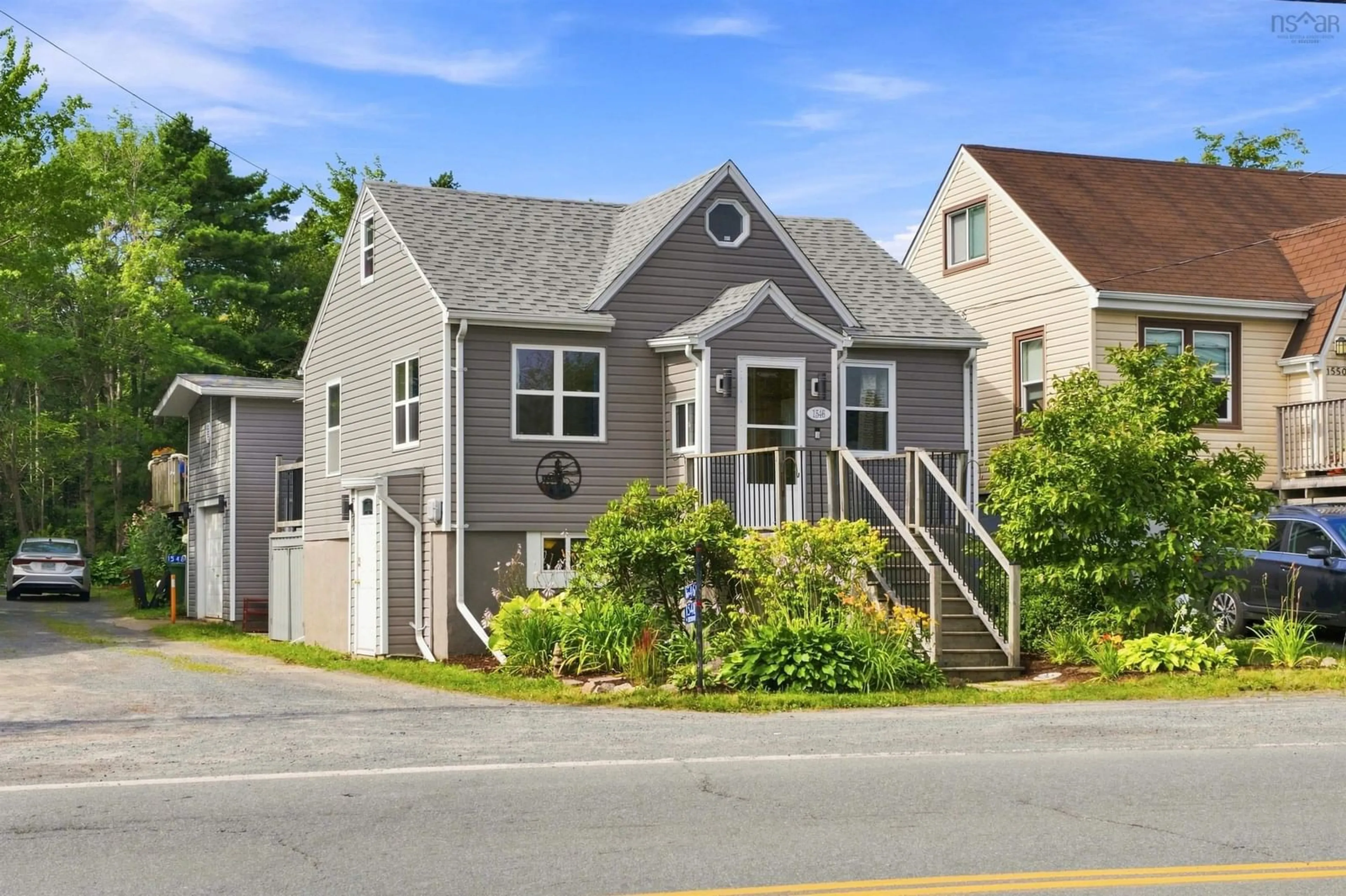 Home with vinyl exterior material, street for 1546 St Margarets Bay Rd, Lakeside Nova Scotia B3T 1A9