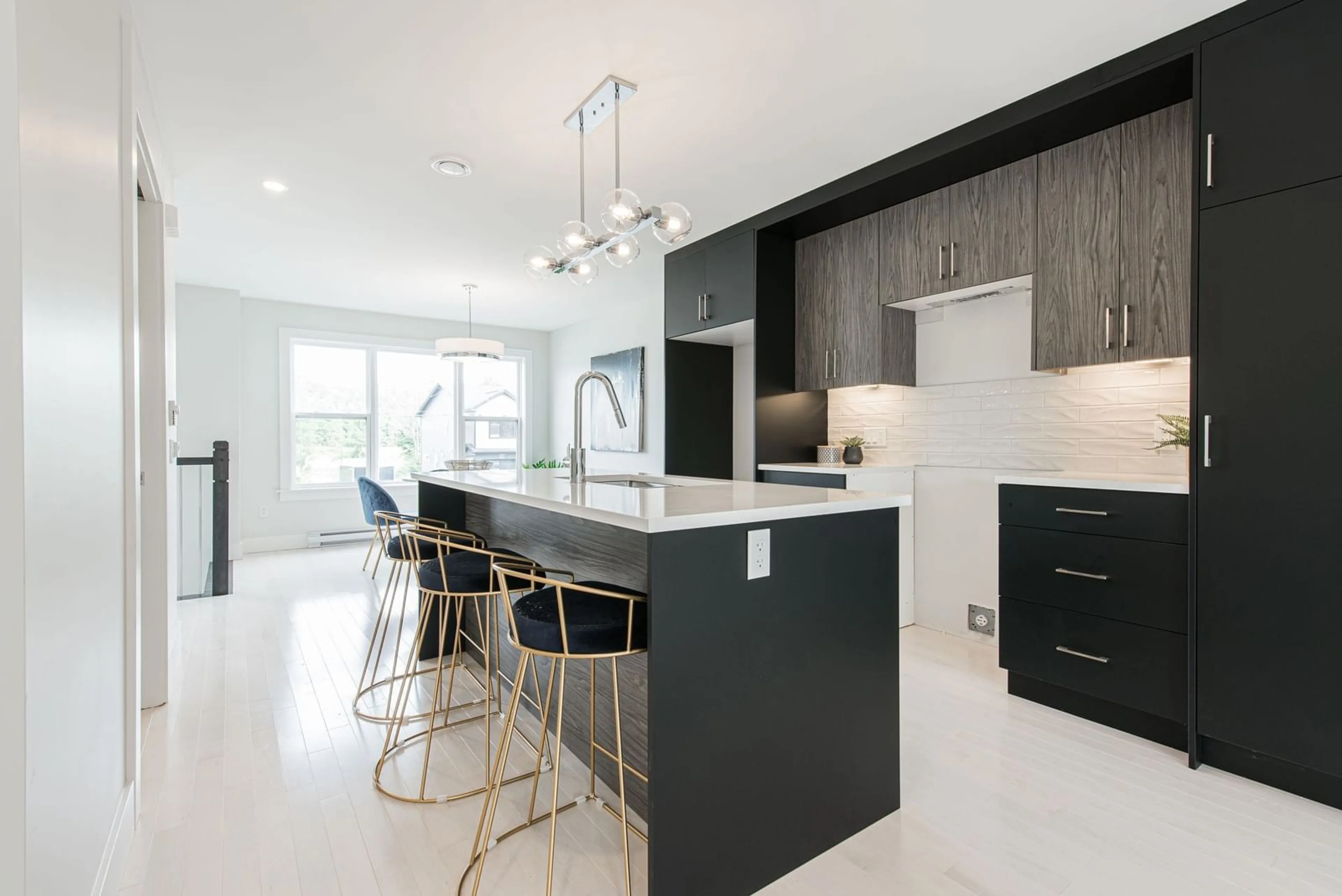 Contemporary kitchen, ceramic/tile floor for 86 Tyler St, Elmsdale Nova Scotia B2S 0B4