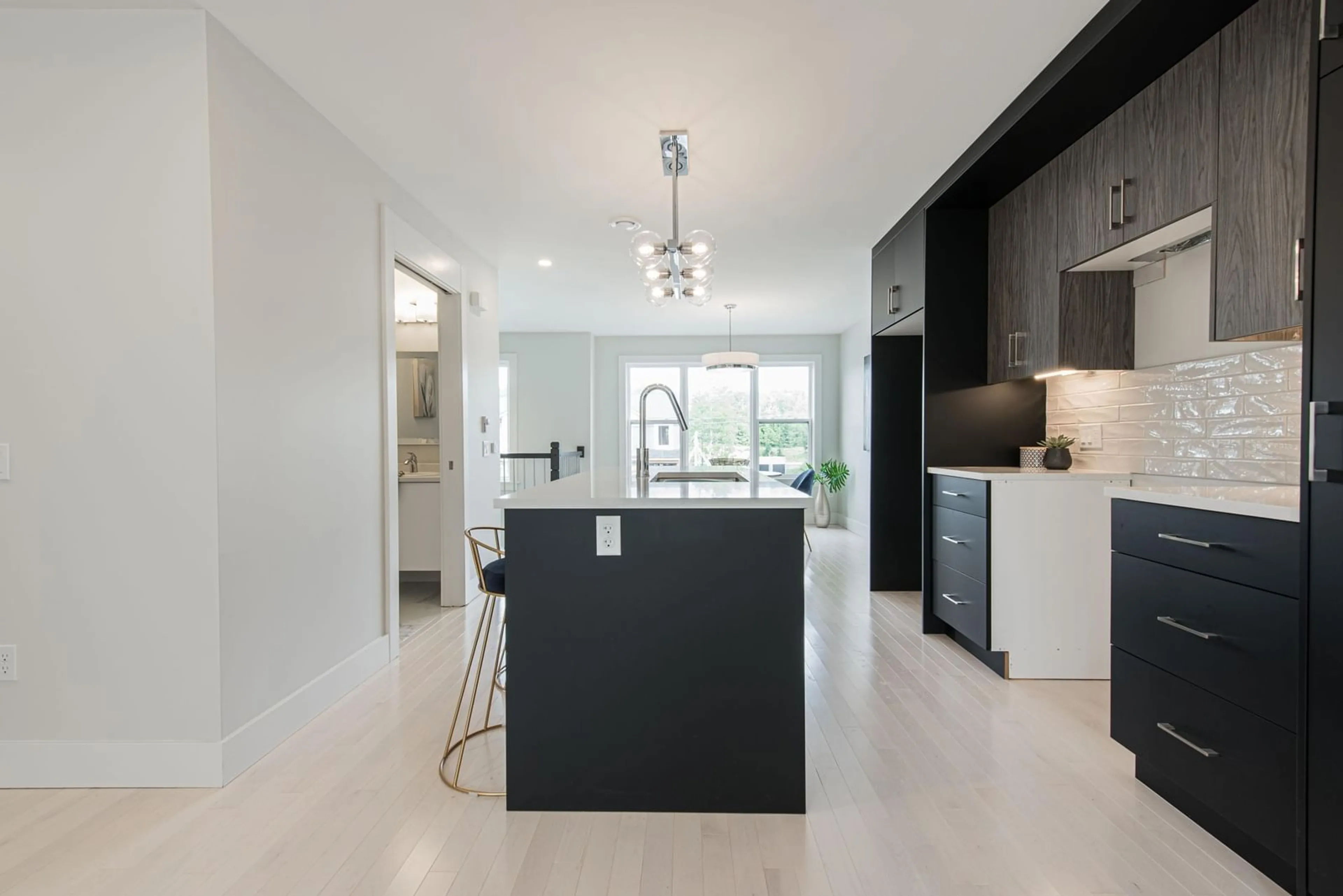 Contemporary kitchen, ceramic/tile floor for 86 Tyler St, Elmsdale Nova Scotia B2S 0B4