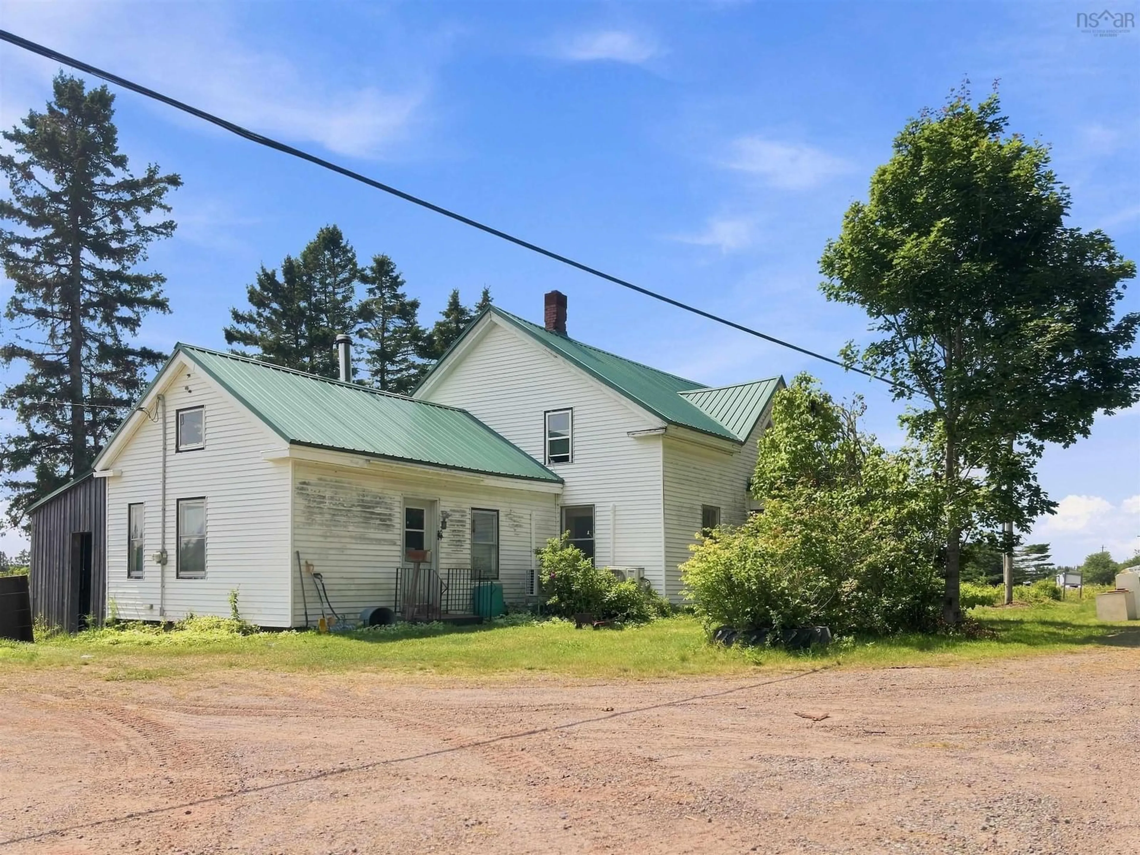 A pic from outside/outdoor area/front of a property/back of a property/a pic from drone, building for 10834 209 Hwy, Wharton Nova Scotia B0M 1S0