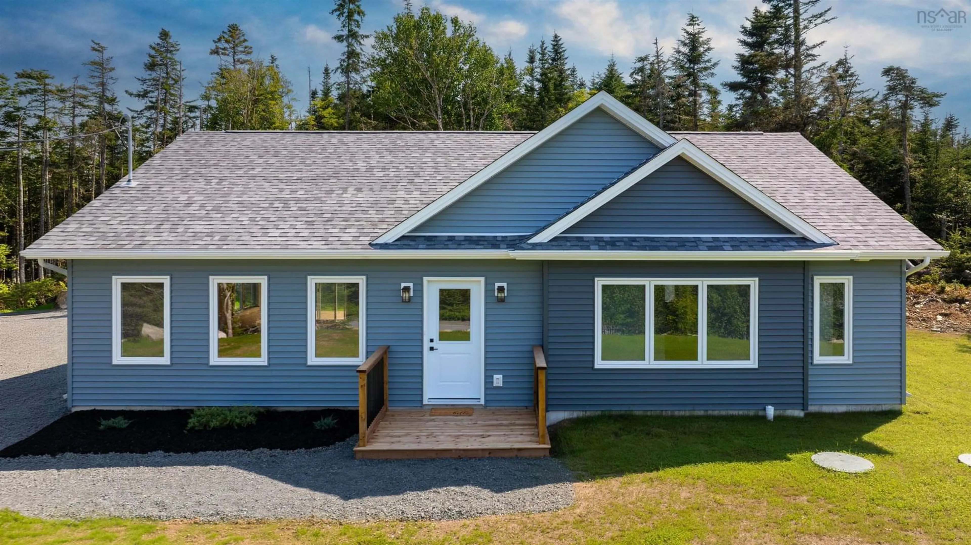 Home with vinyl exterior material, unknown for 10546 Highway 7 Hwy, Oyster Pond Nova Scotia B0J 2L0